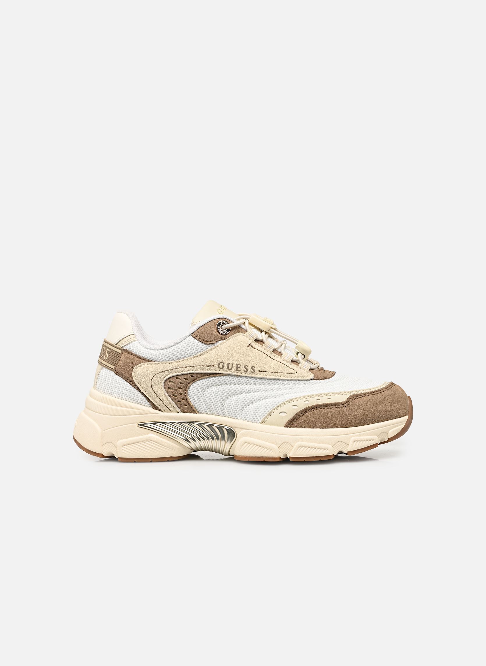 Sneakers IMERI dames beige Guess Sneakers IMERI dames beige Tan