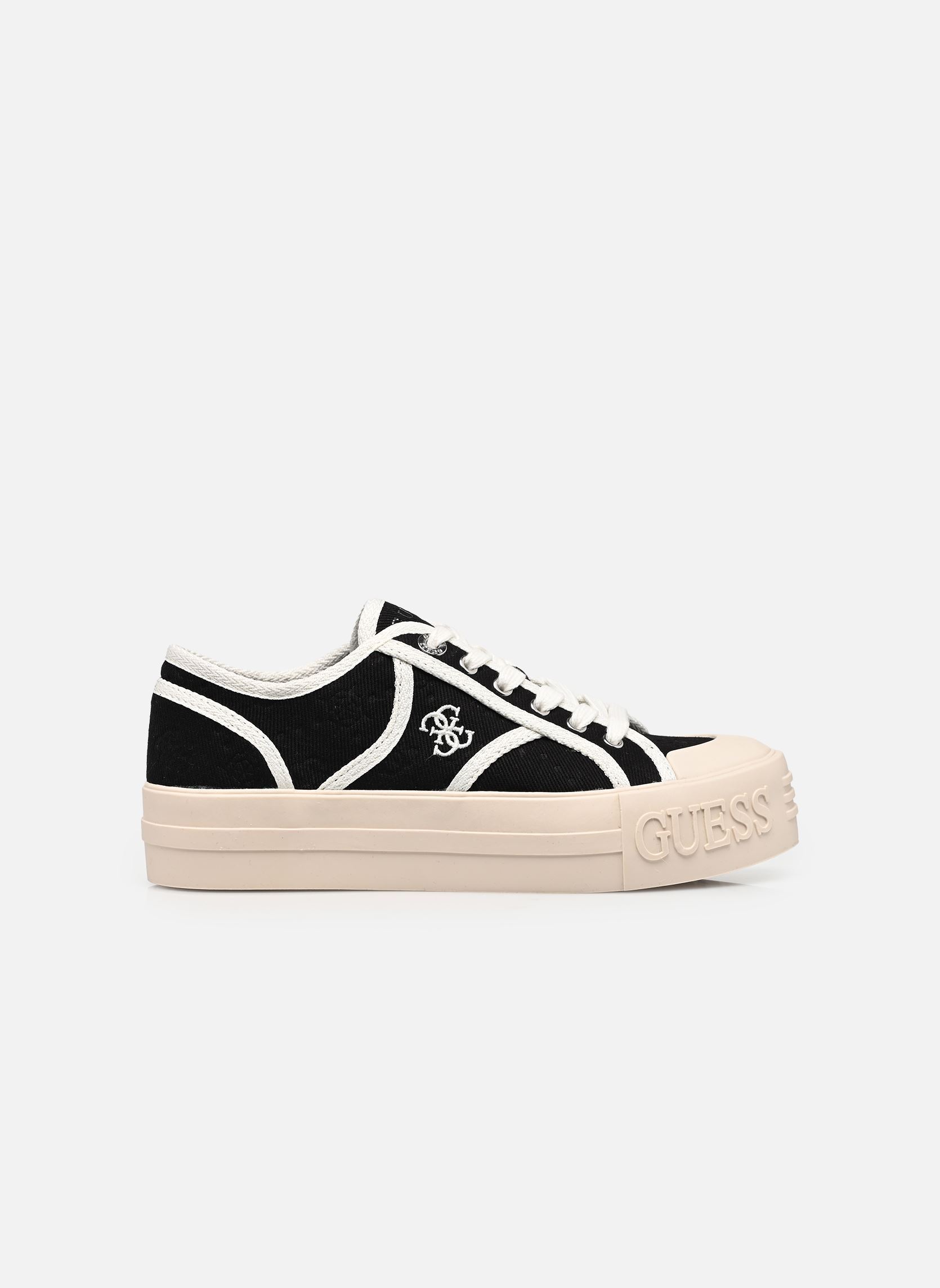 Sneaker ISSAH damen schwarz Guess Sneaker ISSAH damen schwarz Black