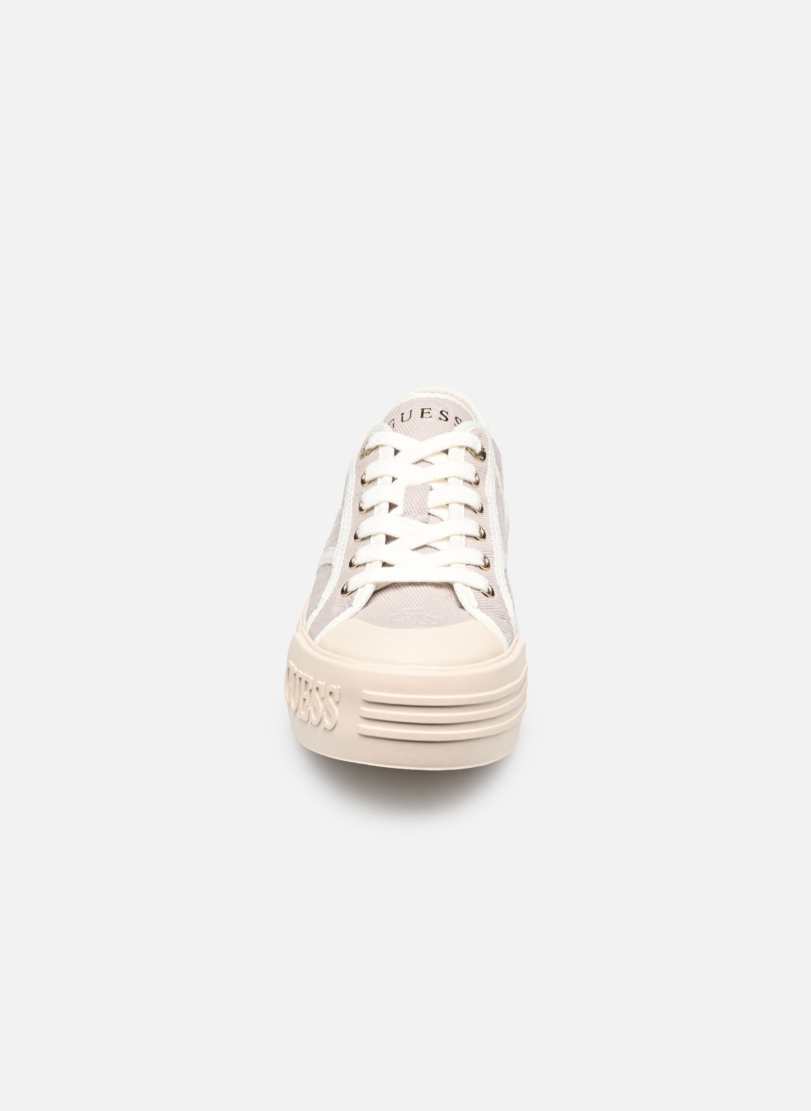 Sneakers ISSAH dames beige Guess Sneakers ISSAH dames beige Sand