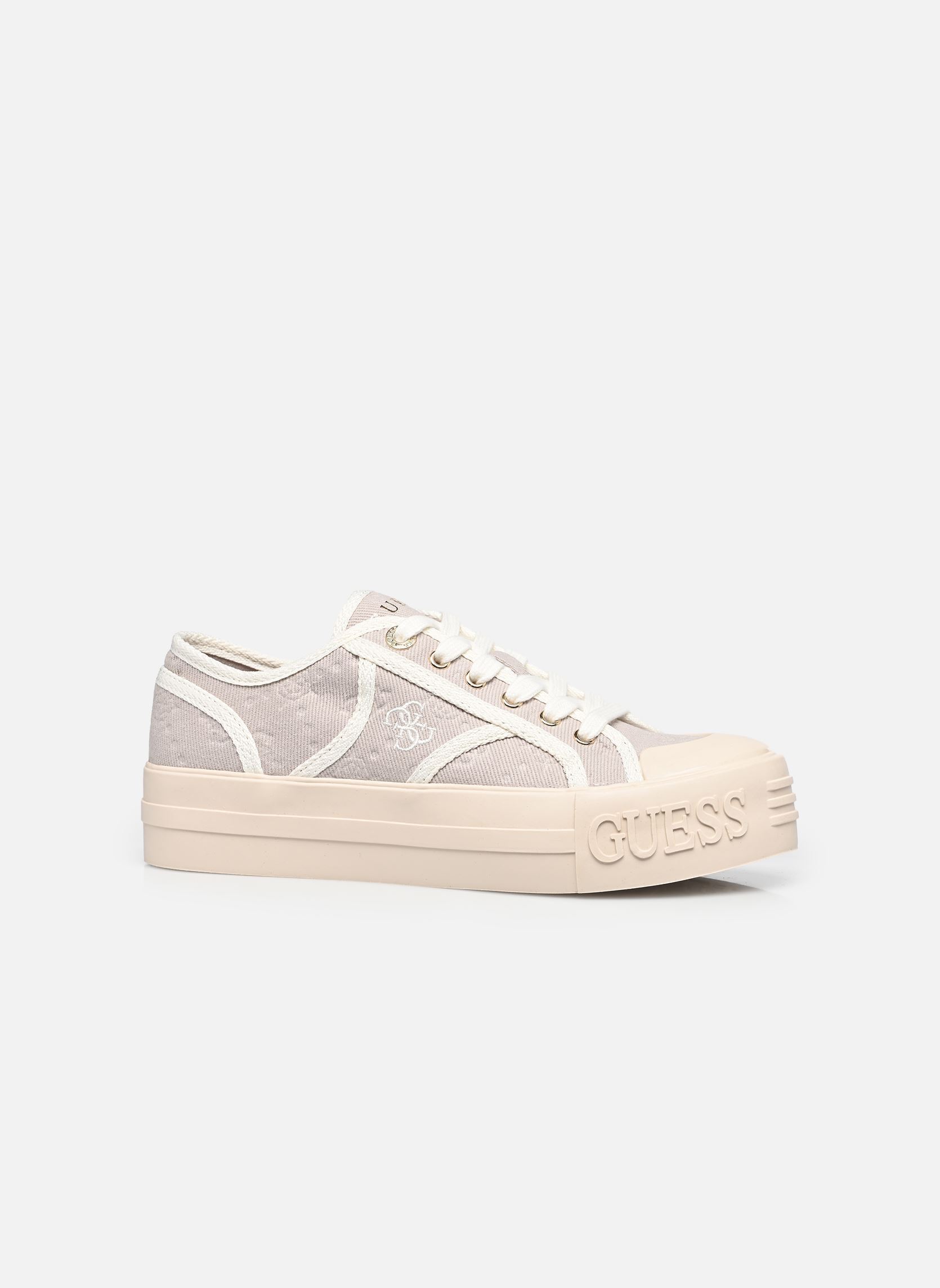 Sneakers ISSAH dames beige Guess Sneakers ISSAH dames beige Sand