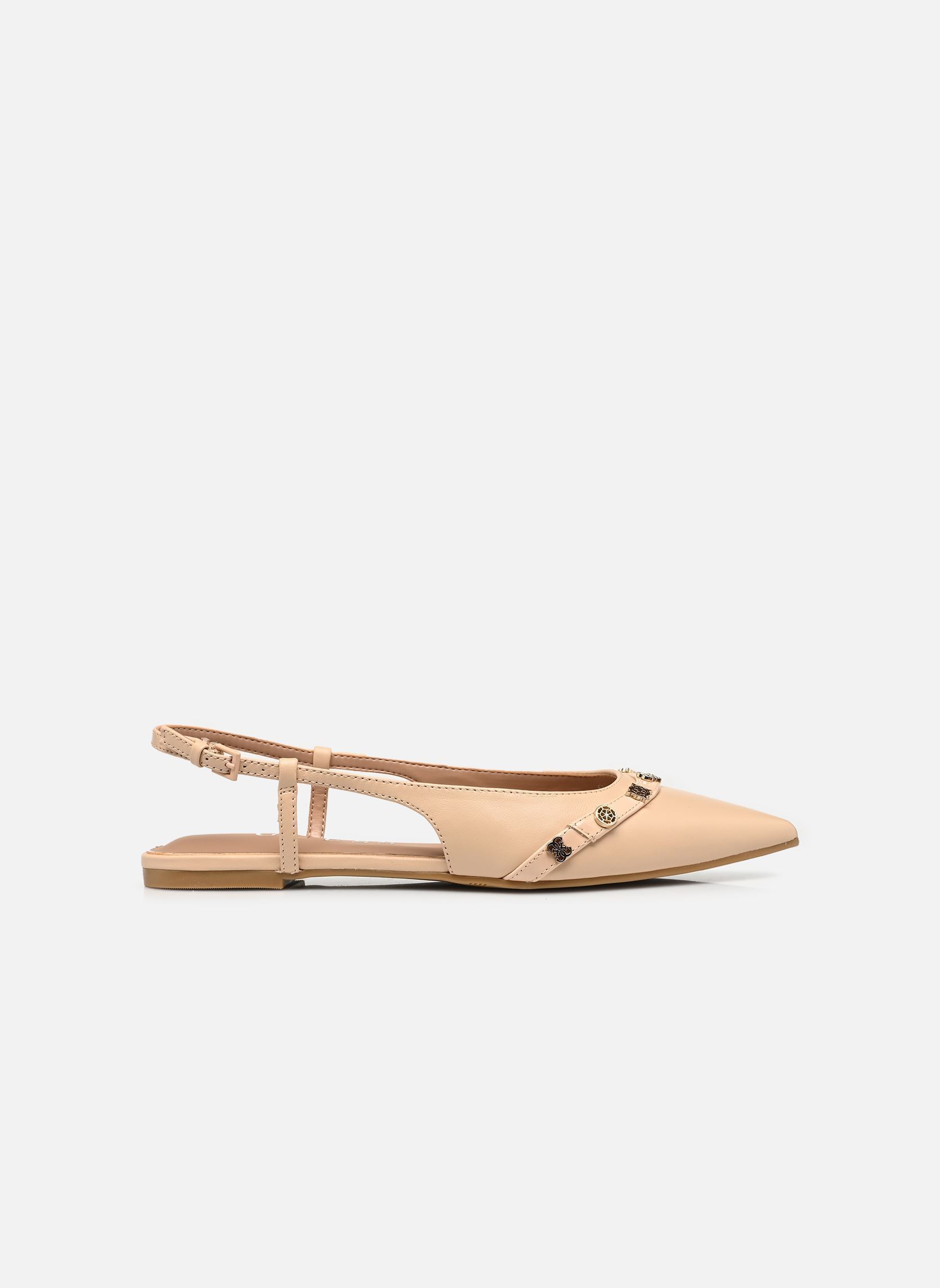 Ballerines classiques DORLEE femme beige Guess Ballerines classiques DORLEE femme beige NUDE