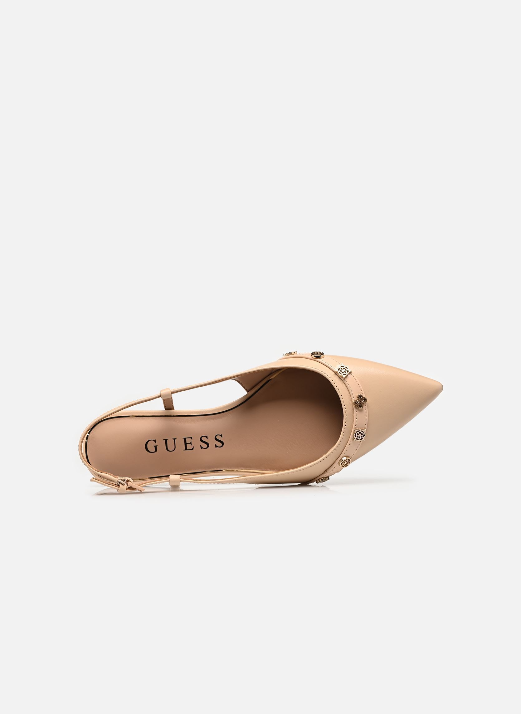 Ballerines classiques DORLEE femme beige Guess Ballerines classiques DORLEE femme beige NUDE