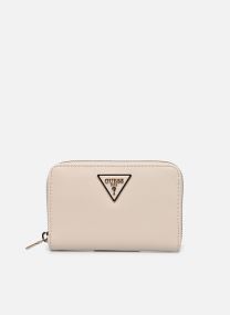 Portemonnees Laurel Ii Slg Med Zip Around dames wit Guess Portemonnees Laurel Ii Slg Med Zip Around dames wit BONE