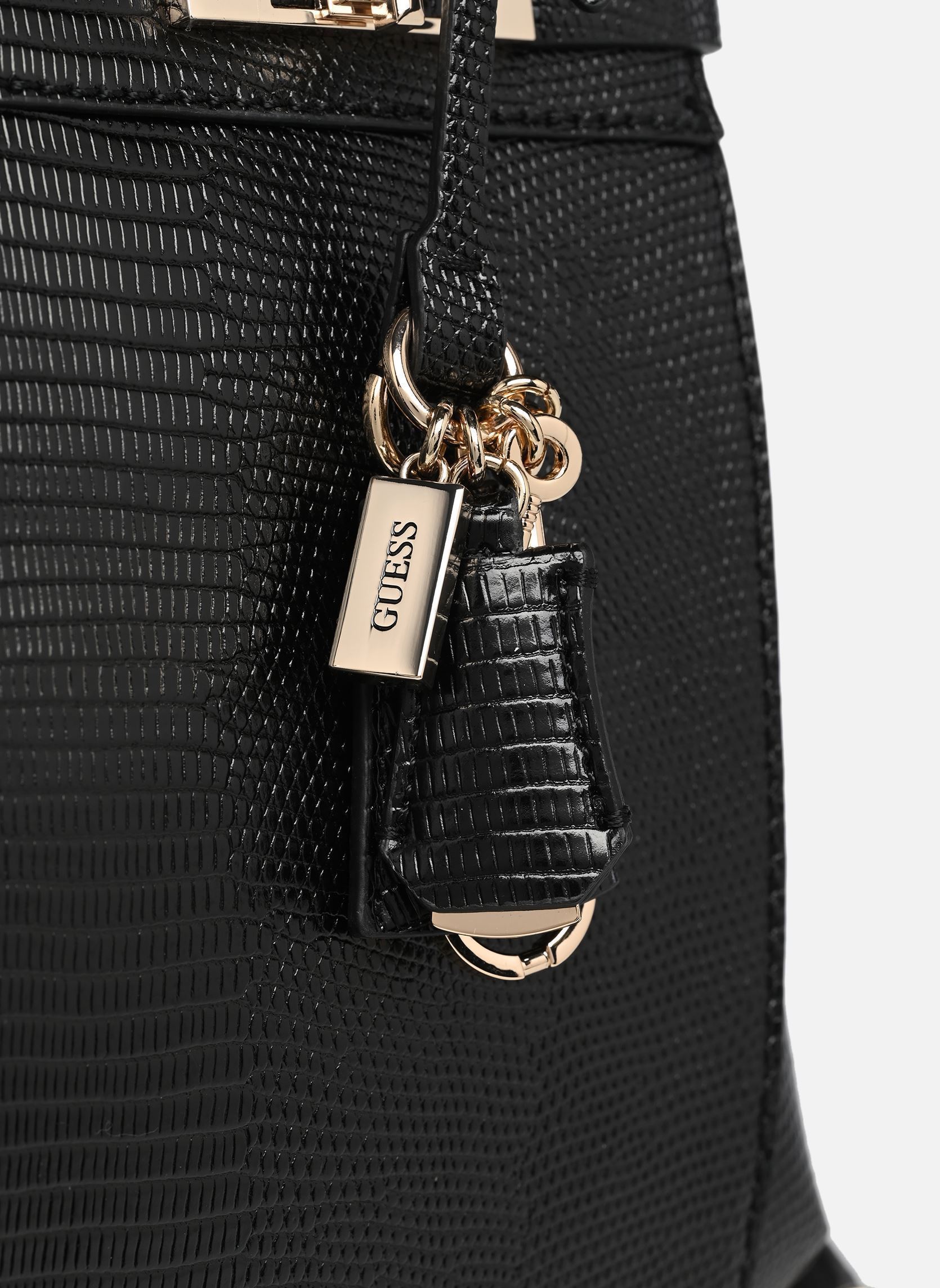Handtassen Melinda Triple Comp Satchel dames zwart Guess Handtassen Melinda Triple Comp Satchel dames zwart BLACK