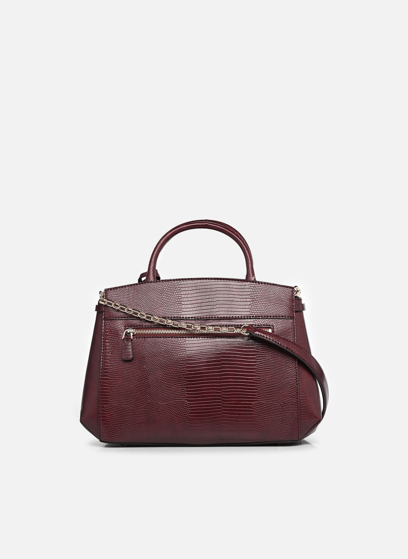 Handtassen Melinda Triple Comp Satchel dames bordeaux Guess Handtassen Melinda Triple Comp Satchel dames bordeaux BURGUNDY