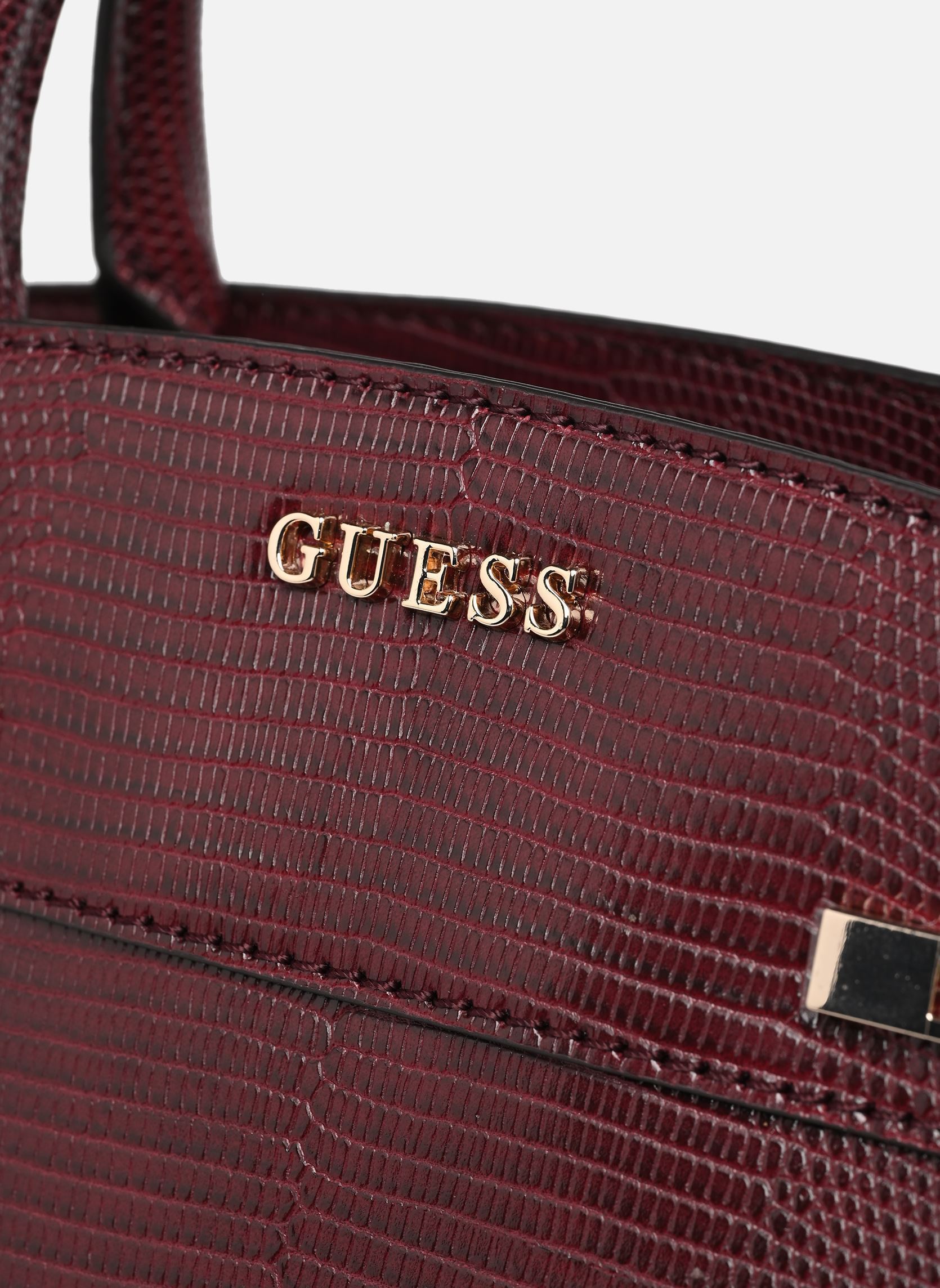 Handtassen Melinda Triple Comp Satchel dames bordeaux Guess Handtassen Melinda Triple Comp Satchel dames bordeaux BURGUNDY