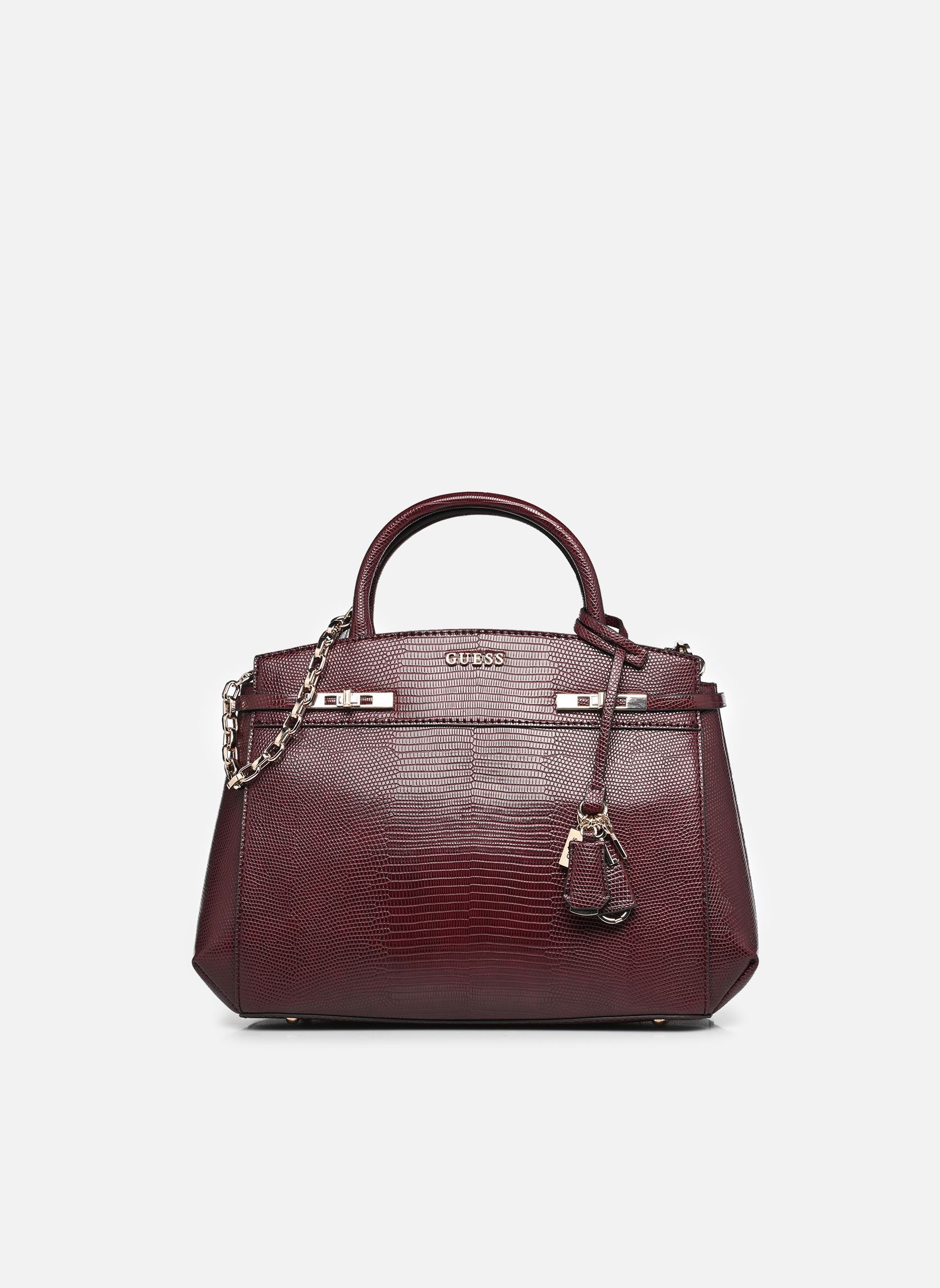 Handtassen Melinda Triple Comp Satchel dames bordeaux Guess Handtassen Melinda Triple Comp Satchel dames bordeaux BURGUNDY