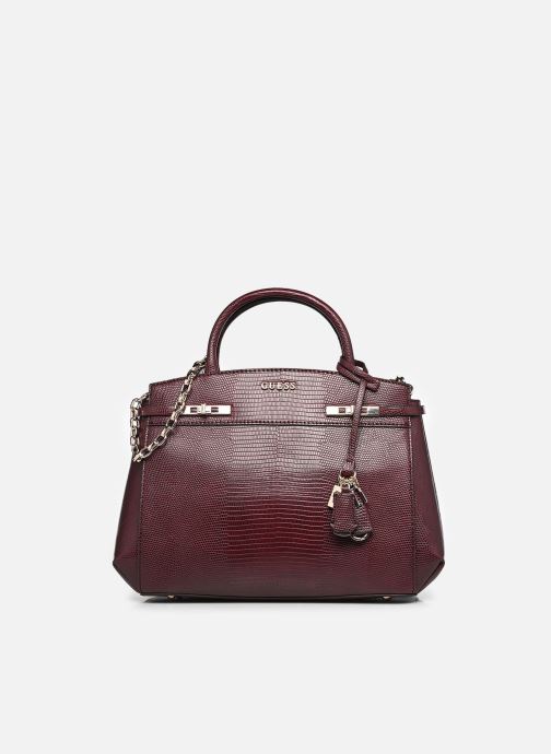 Guess Handtaschen Melinda Triple Comp Satchel damen bordeaux
