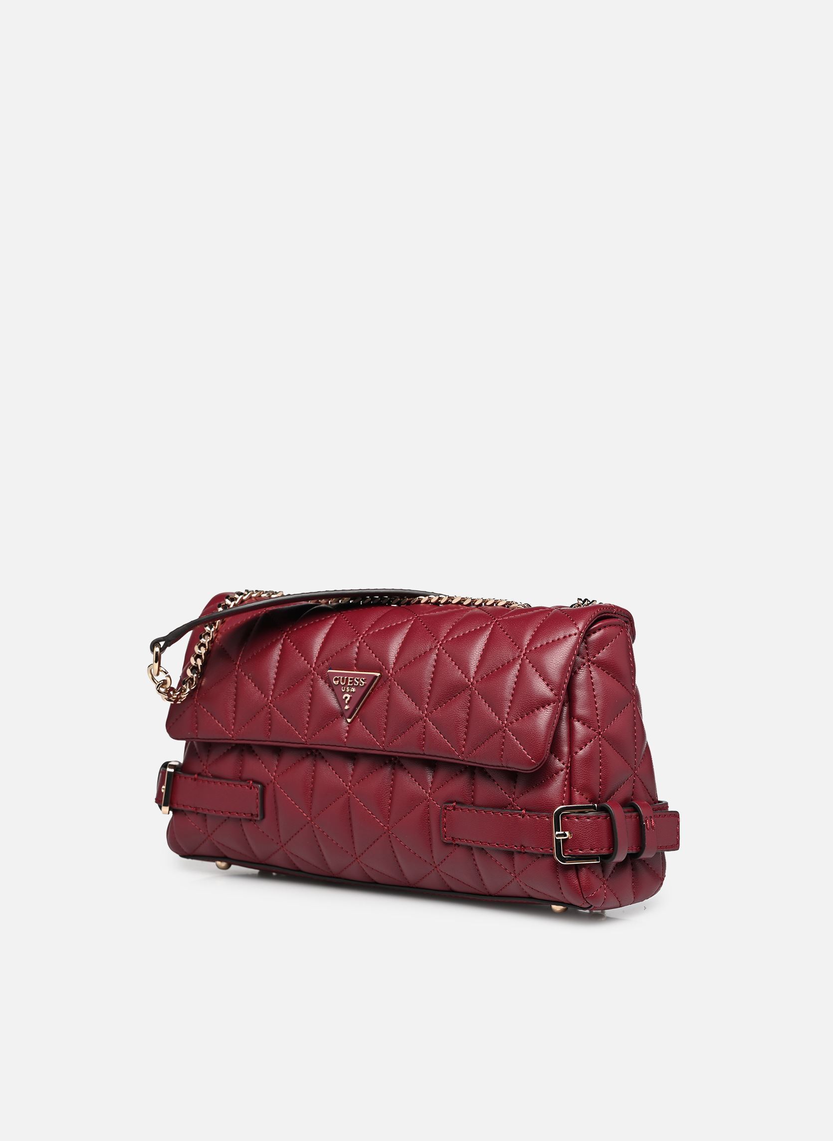 Umhängetaschen Paisleigh Cnvrtble Xbody Flap damen bordeaux Guess Umhängetaschen Paisleigh Cnvrtble Xbody Flap damen bordeaux BURGUNDY