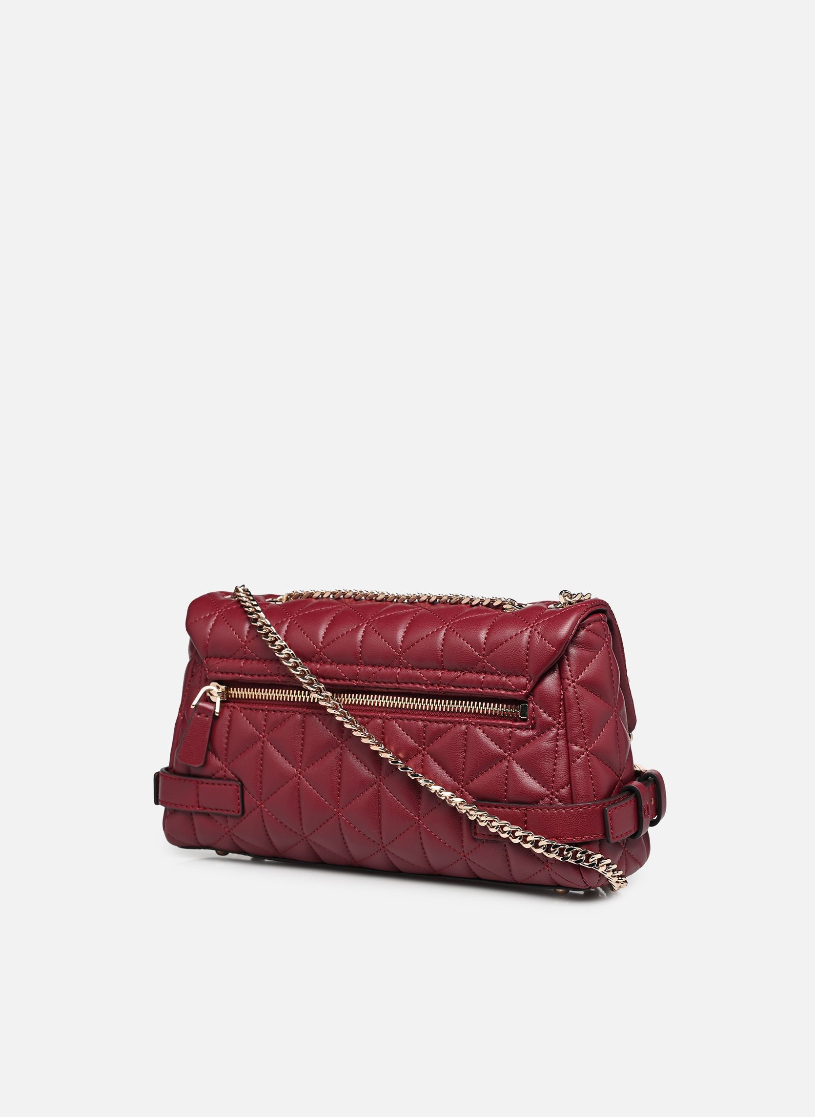 Umhängetaschen Paisleigh Cnvrtble Xbody Flap damen bordeaux Guess Umhängetaschen Paisleigh Cnvrtble Xbody Flap damen bordeaux BURGUNDY