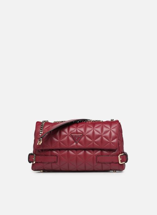 Guess Umhängetaschen Paisleigh Cnvrtble Xbody Flap damen bordeaux