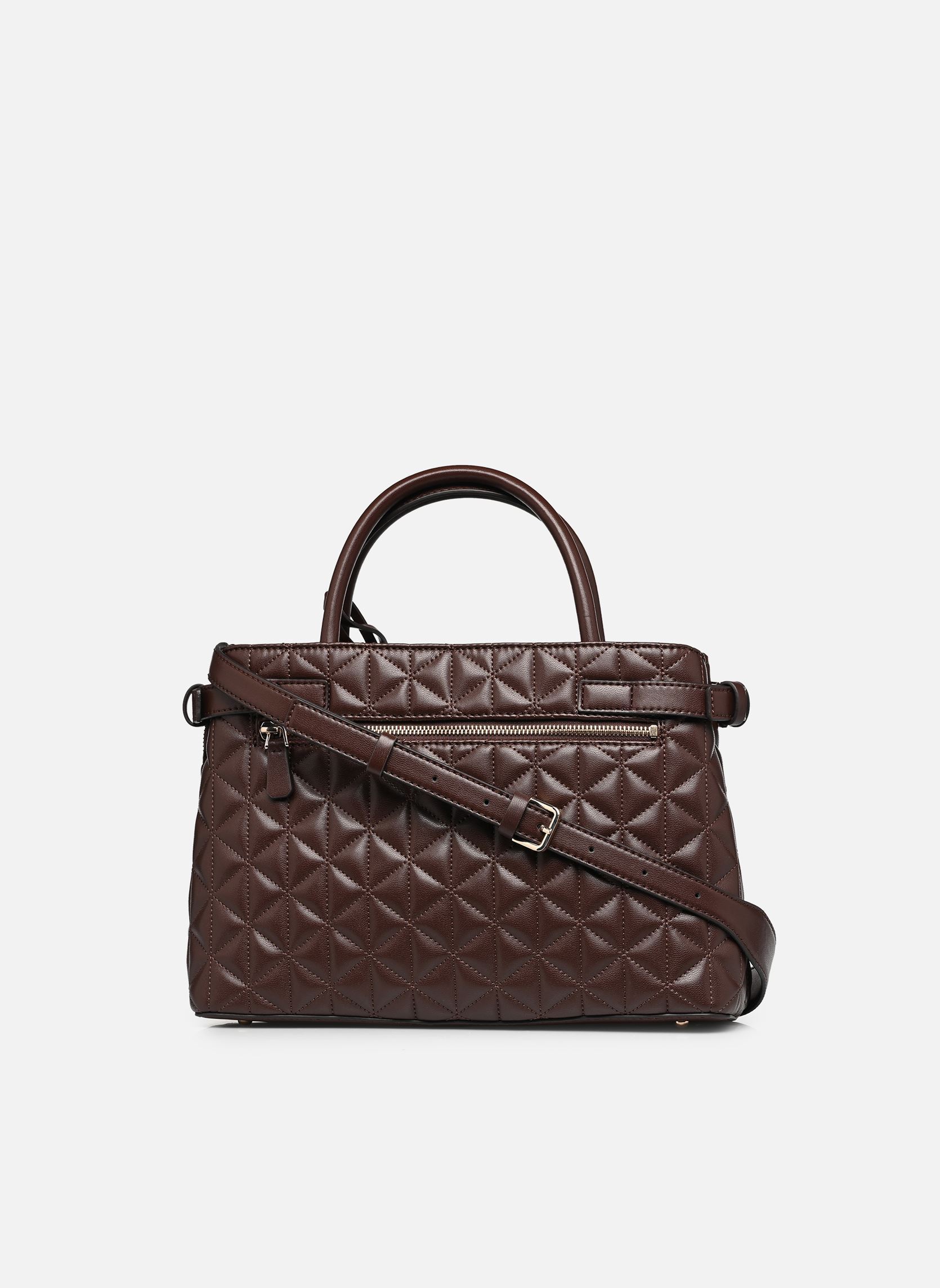 Handtassen Paisleigh Girlfriend Satchel dames bruin Guess Handtassen Paisleigh Girlfriend Satchel dames bruin ESPRESSO