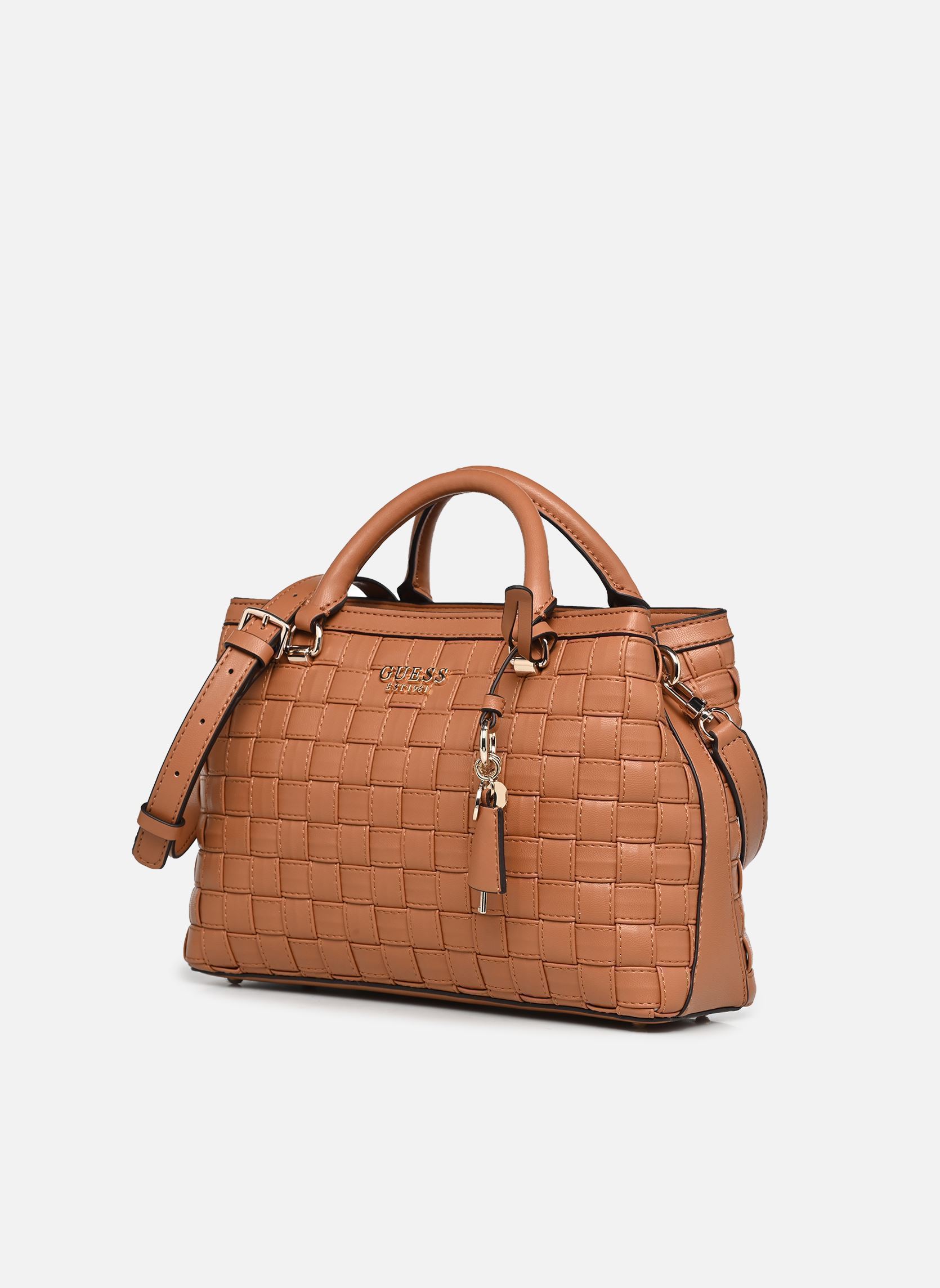 Handtassen Sandy Girlfriend Satchel dames bruin Guess Handtassen Sandy Girlfriend Satchel dames bruin CARAMEL