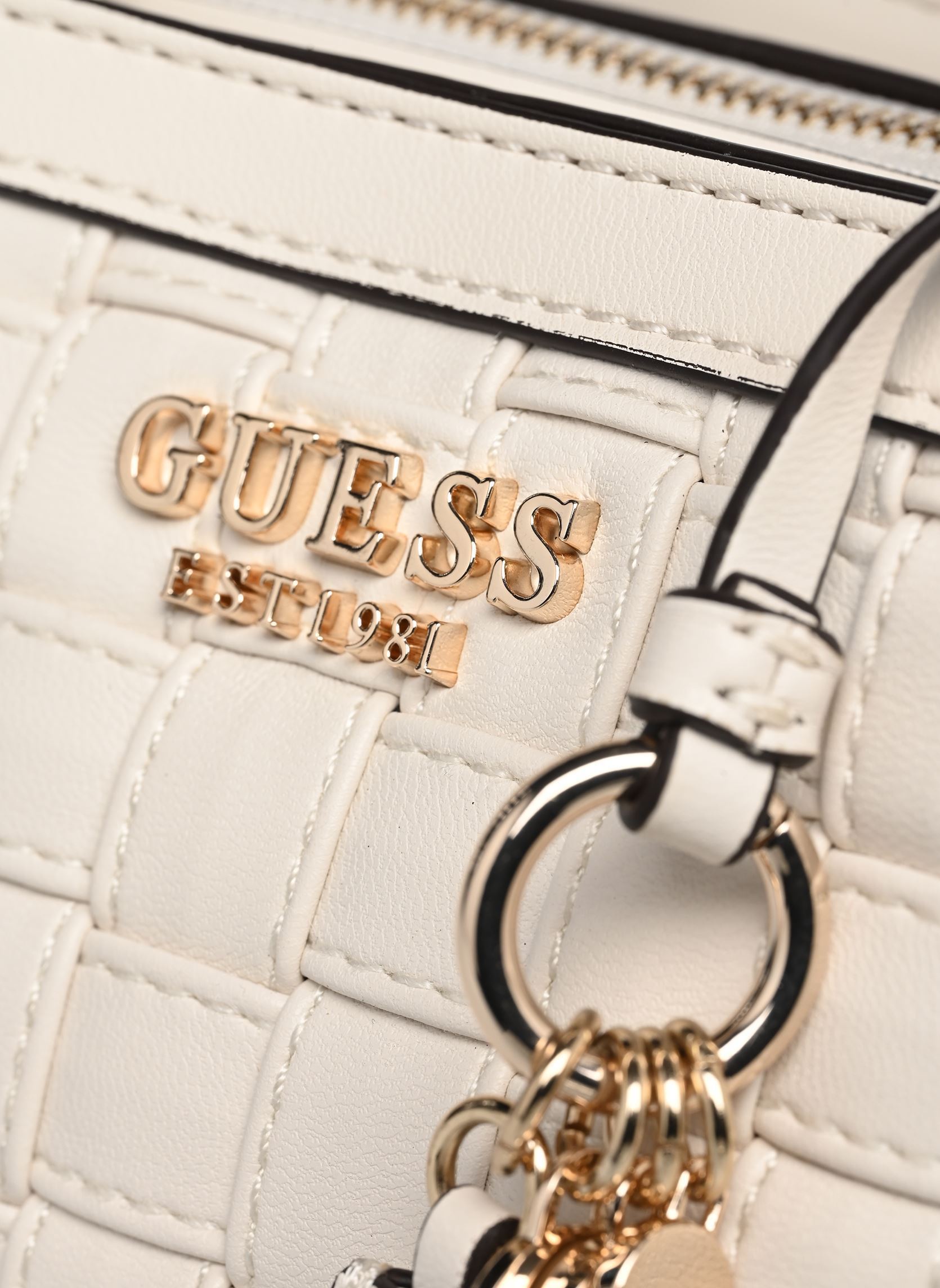 Handtassen Sandy Sml Girlfriend Satchel dames wit Guess Handtassen Sandy Sml Girlfriend Satchel dames wit OFF WHITE