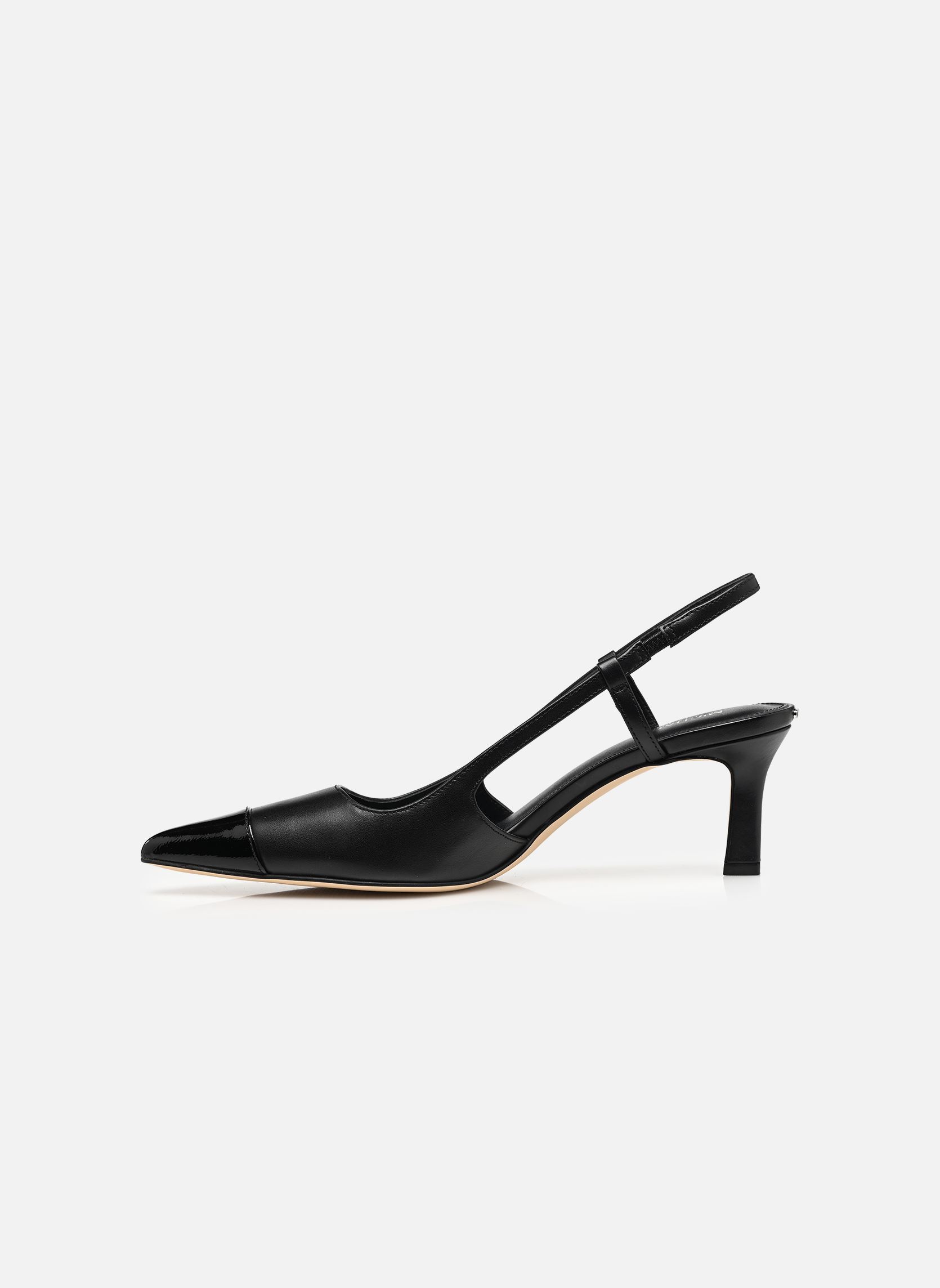 Escarpins à brides ALORA TOE CAP MID SLING femme noir Michael Michael Kors Escarpins à brides ALORA TOE CAP MID SLING femme noir BLACK