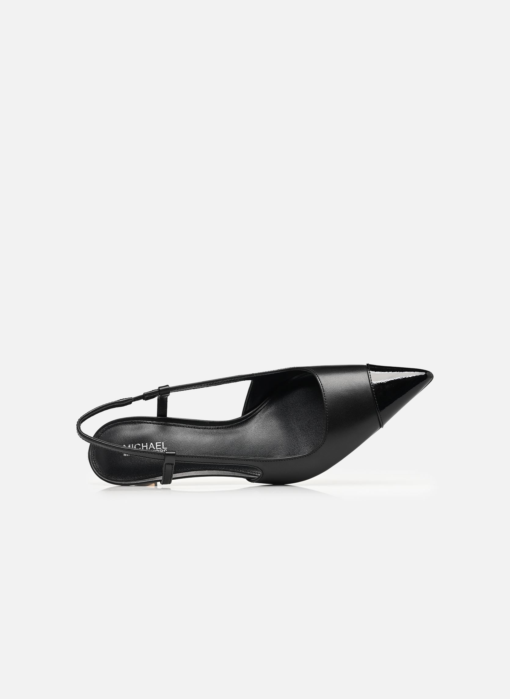 Escarpins à brides ALORA TOE CAP MID SLING femme noir Michael Michael Kors Escarpins à brides ALORA TOE CAP MID SLING femme noir BLACK