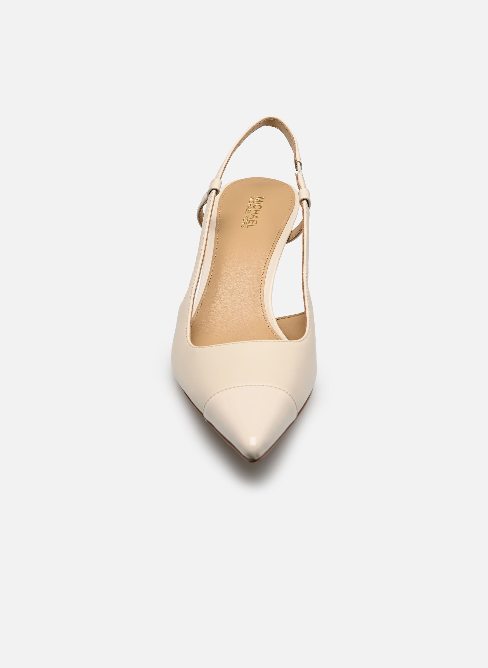Pumps mit Riemchen ALORA TOE CAP MID SLING damen weiß Michael Michael Kors Pumps mit Riemchen ALORA TOE CAP MID SLING damen weiß LT CREAM