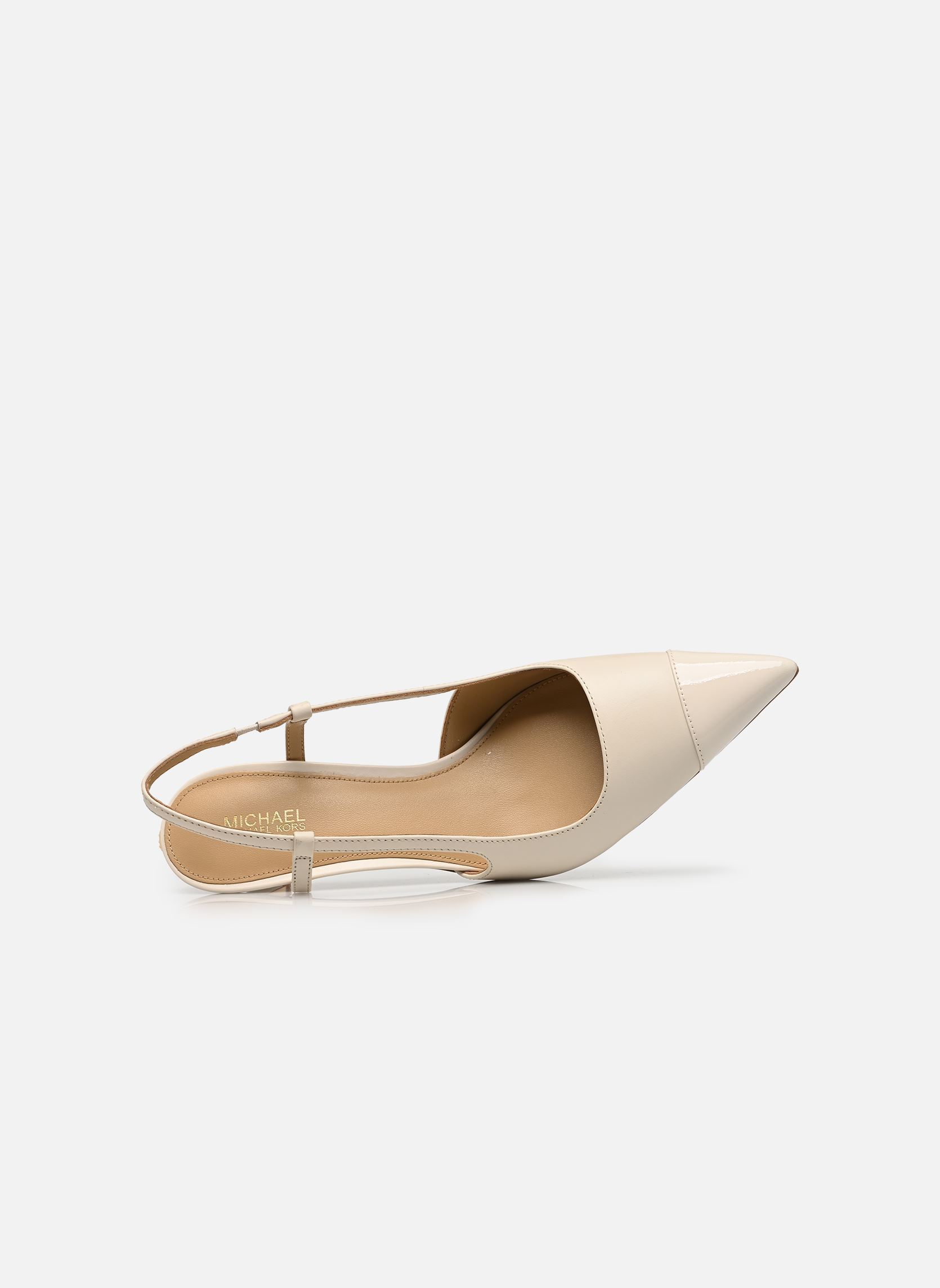 Pumps mit Riemchen ALORA TOE CAP MID SLING damen weiß Michael Michael Kors Pumps mit Riemchen ALORA TOE CAP MID SLING damen weiß LT CREAM