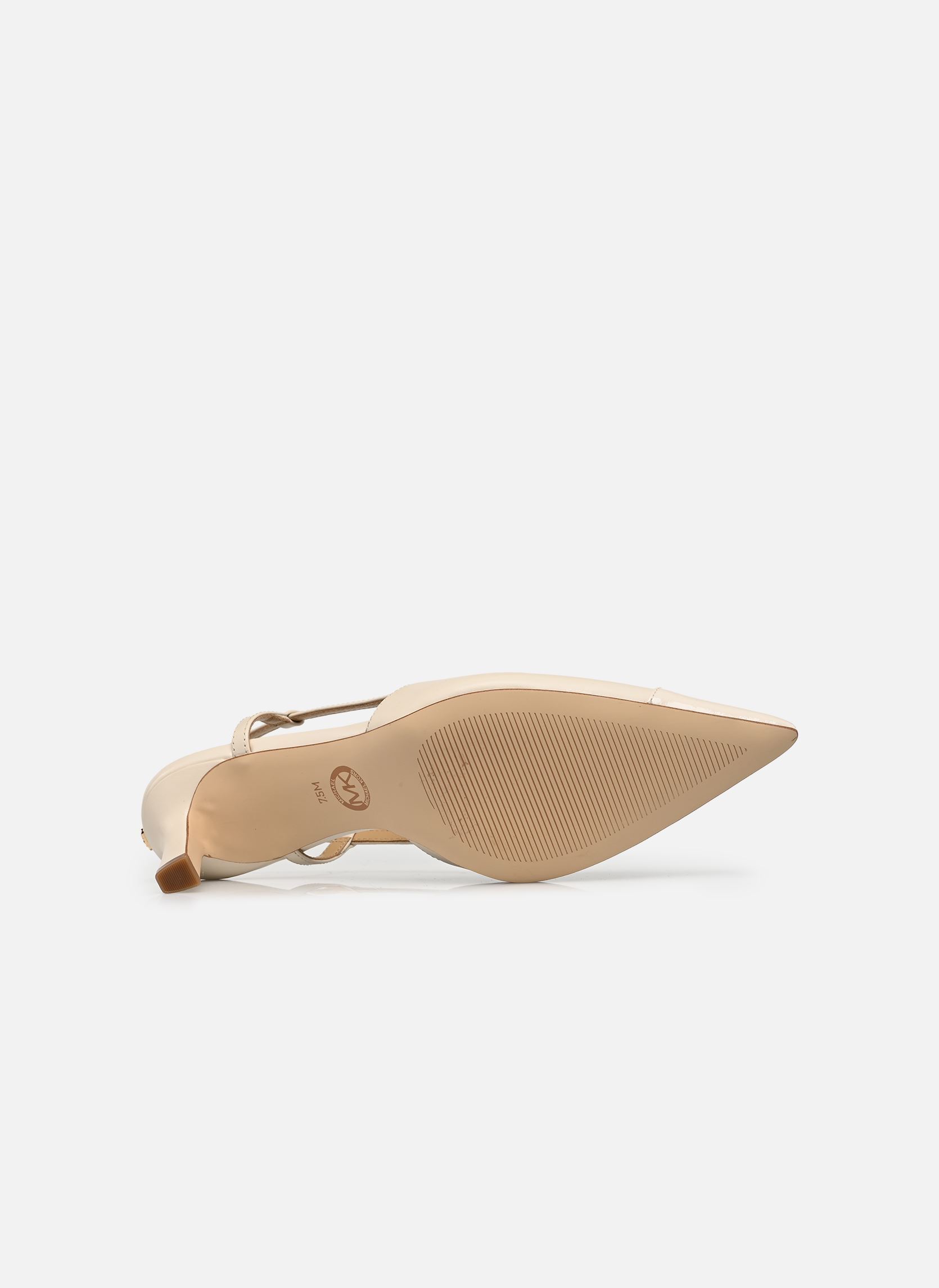Pumps mit Riemchen ALORA TOE CAP MID SLING damen weiß Michael Michael Kors Pumps mit Riemchen ALORA TOE CAP MID SLING damen weiß LT CREAM