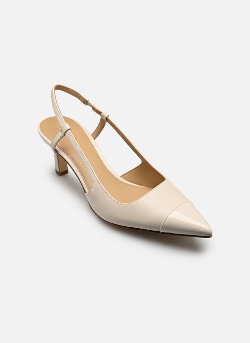 Michael Michael Kors Pumps mit Riemchen ALORA TOE CAP MID SLING damen weiß