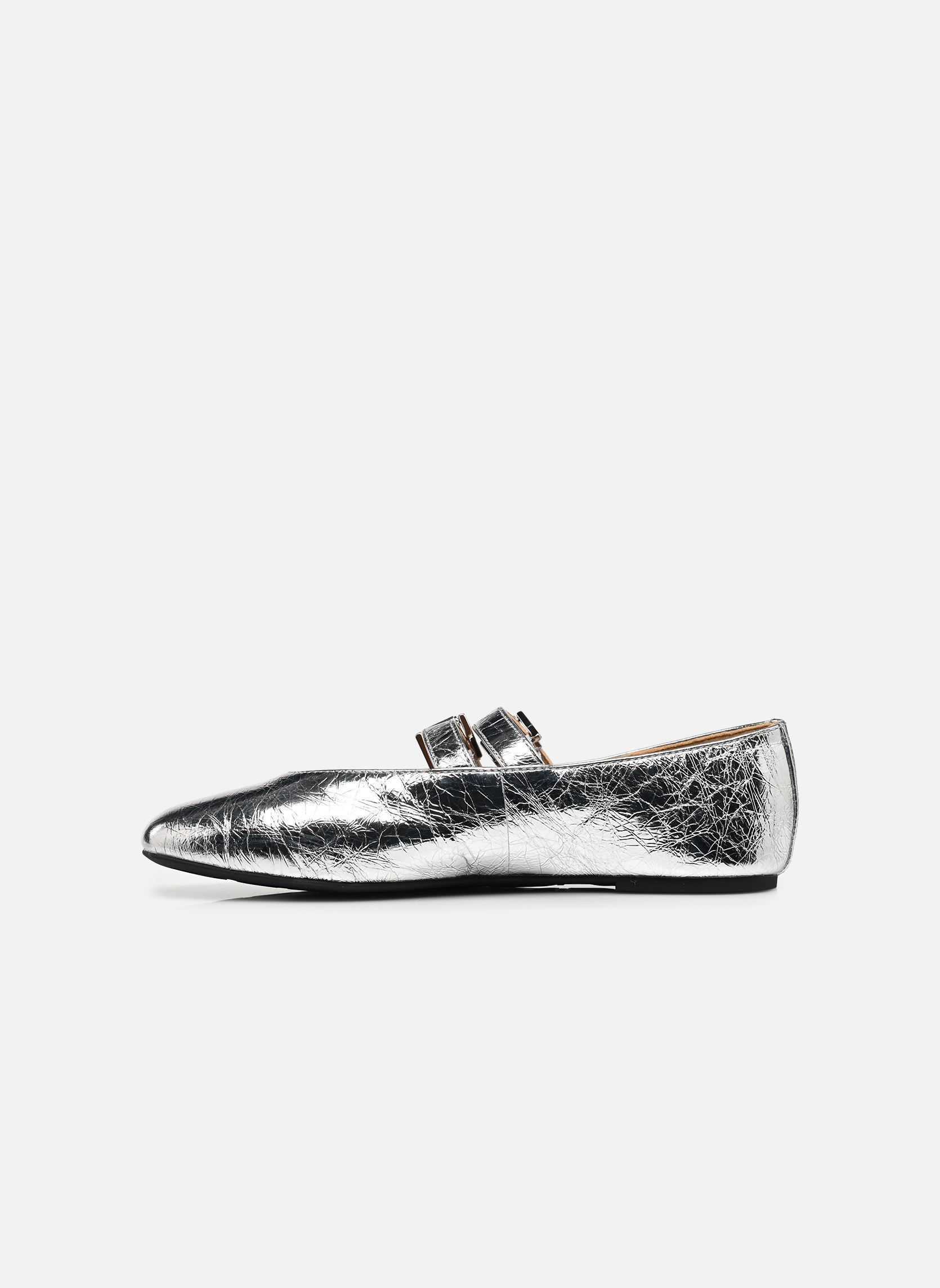 Ballerines classiques ROWEN FLEX BALLET femme argent Michael Michael Kors Ballerines classiques ROWEN FLEX BALLET femme argent Silver