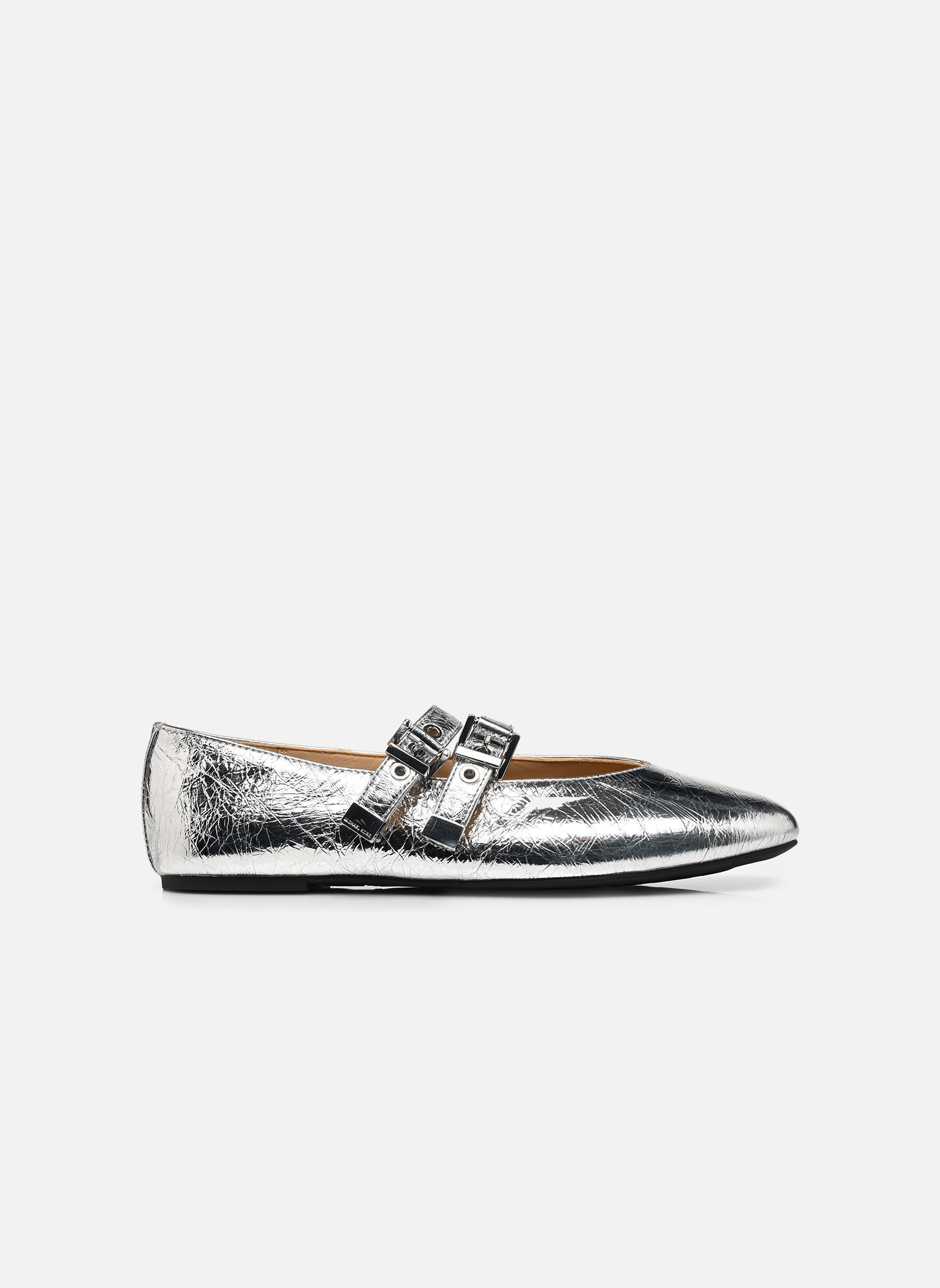 Ballerines classiques ROWEN FLEX BALLET femme argent Michael Michael Kors Ballerines classiques ROWEN FLEX BALLET femme argent Silver