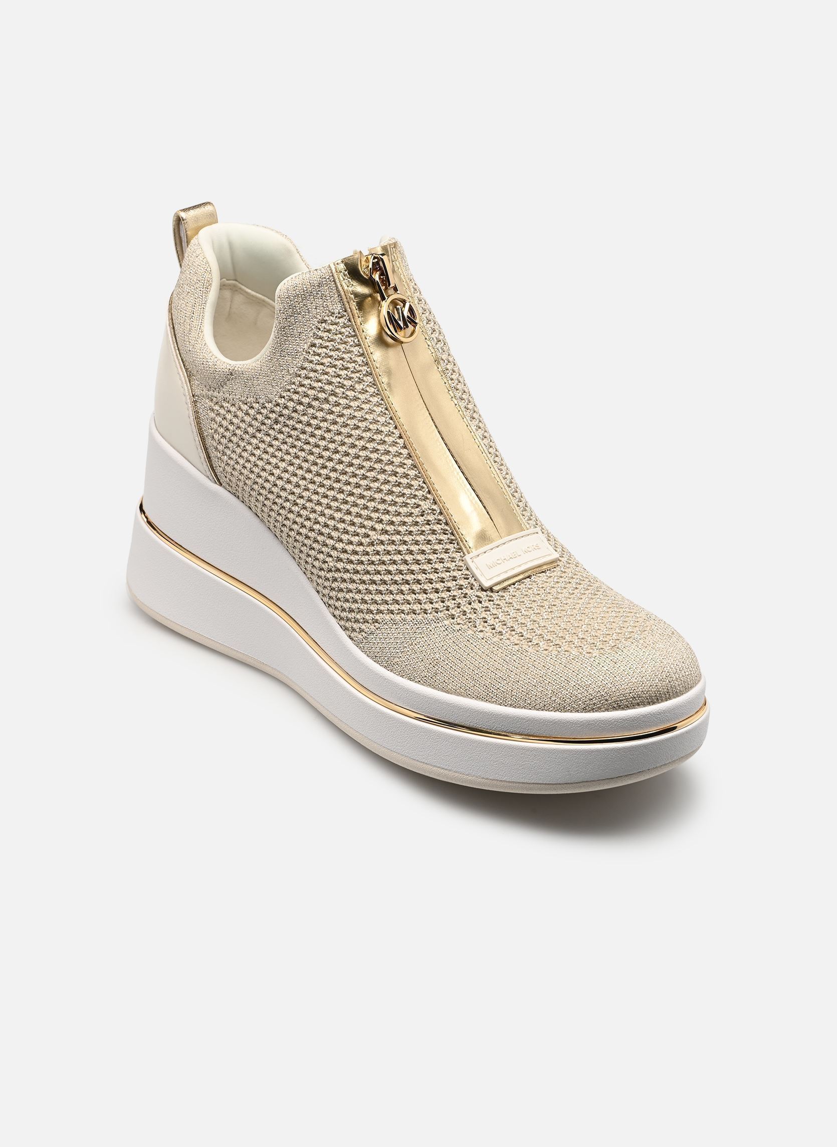 Baskets montantes MICHAEL Michael Kors EMMY WEDGE ZIP SLIP ON - vue 2