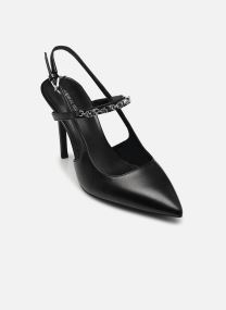 Slingback pumps DINA FLEX HIGH SLING PUMP dames zwart