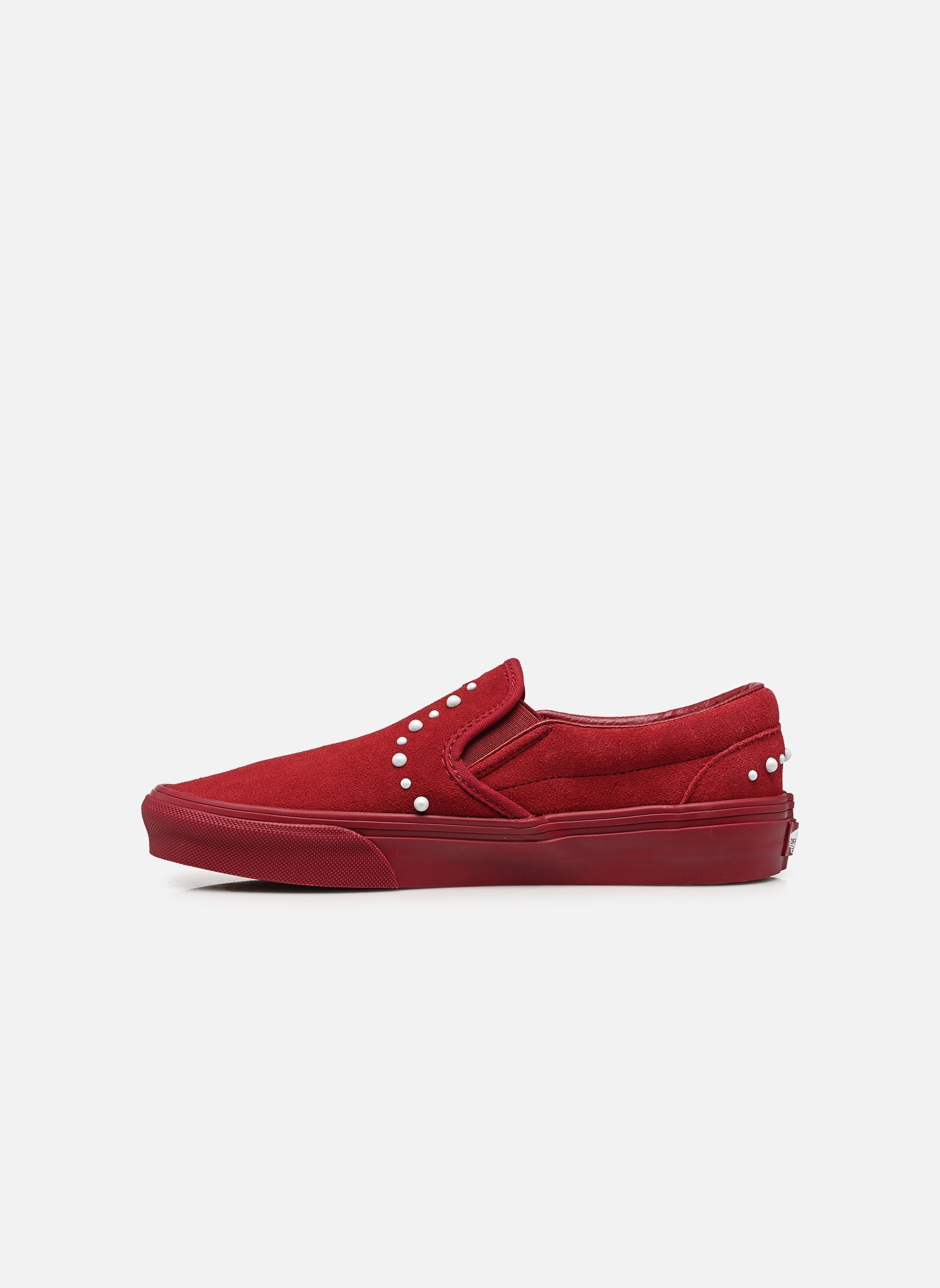 Sneakers Classic Slip-On dames bordeaux Vans Sneakers Classic Slip-On dames bordeaux PEARLS BORDEAUX