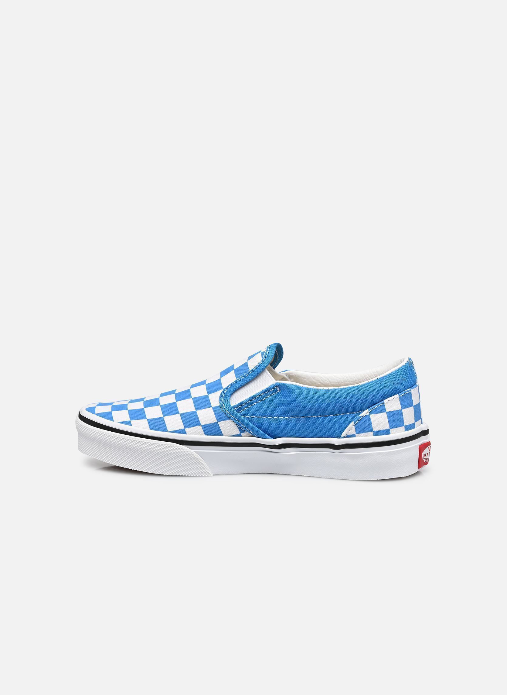 Baskets Classic Slip-On garçon bleu Vans Baskets Classic Slip-On garçon bleu FNM - COLOR THEORY CHECKERBOAR