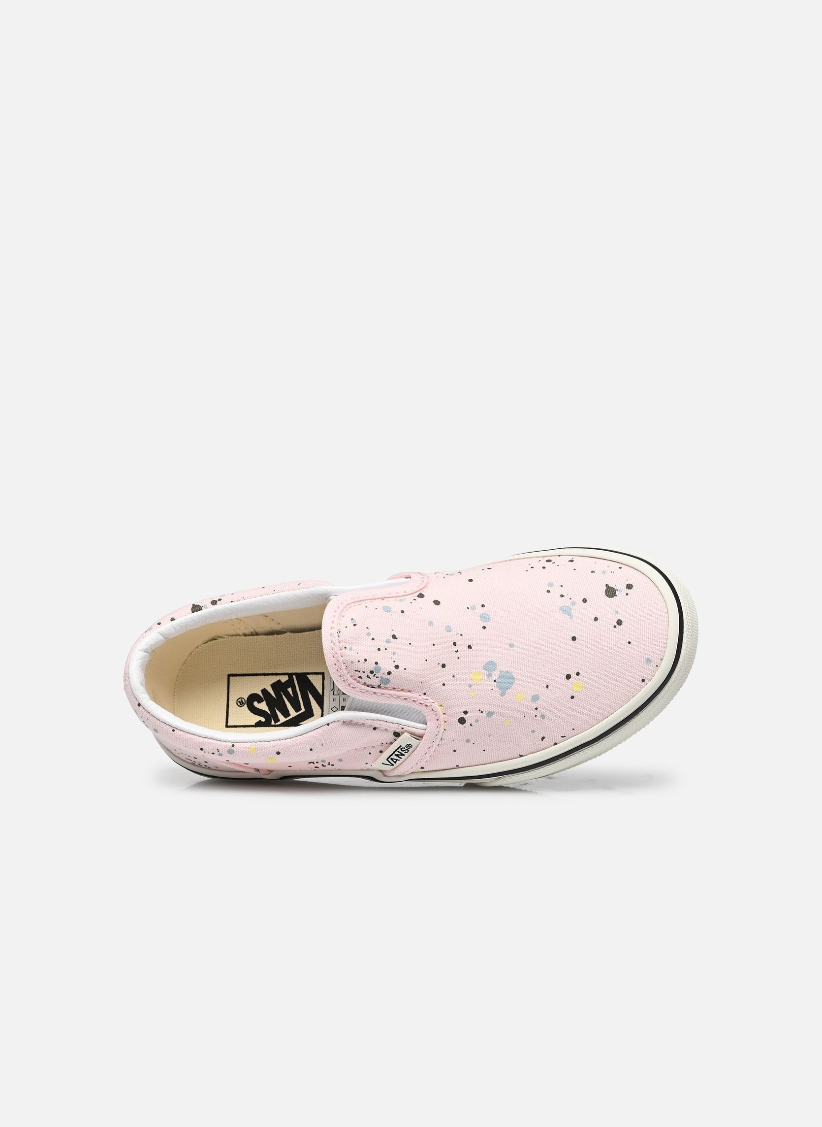 Baskets Classic Slip-On fille rose Vans Baskets Classic Slip-On fille rose PNK - PAINT SPLATTER PINK
