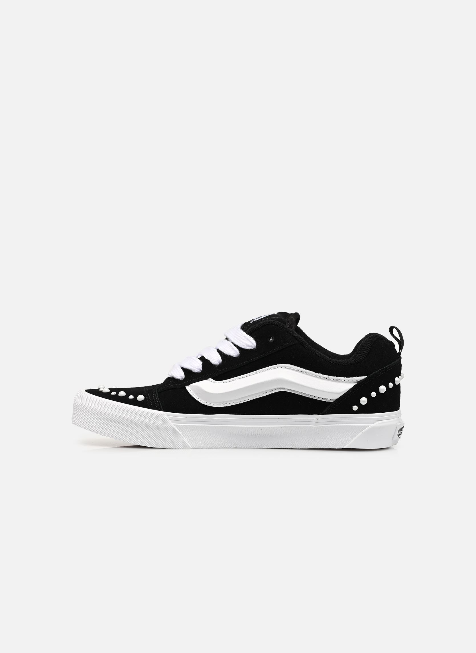 Baskets toile Knu Skool femme noir Vans Baskets toile Knu Skool femme noir PEARLS BLACK