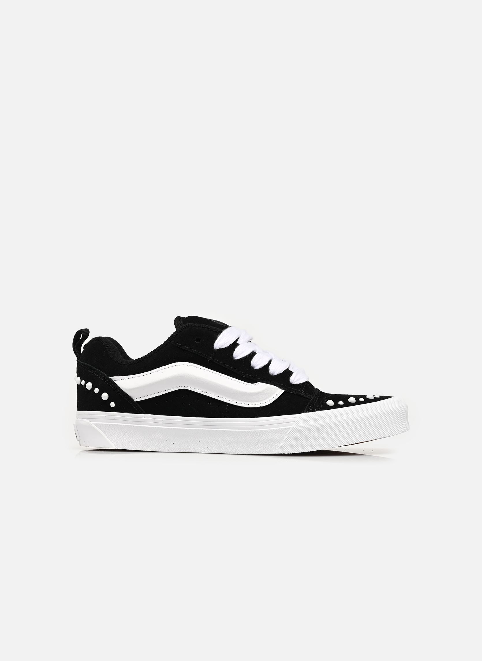 Baskets toile Knu Skool femme noir Vans Baskets toile Knu Skool femme noir PEARLS BLACK