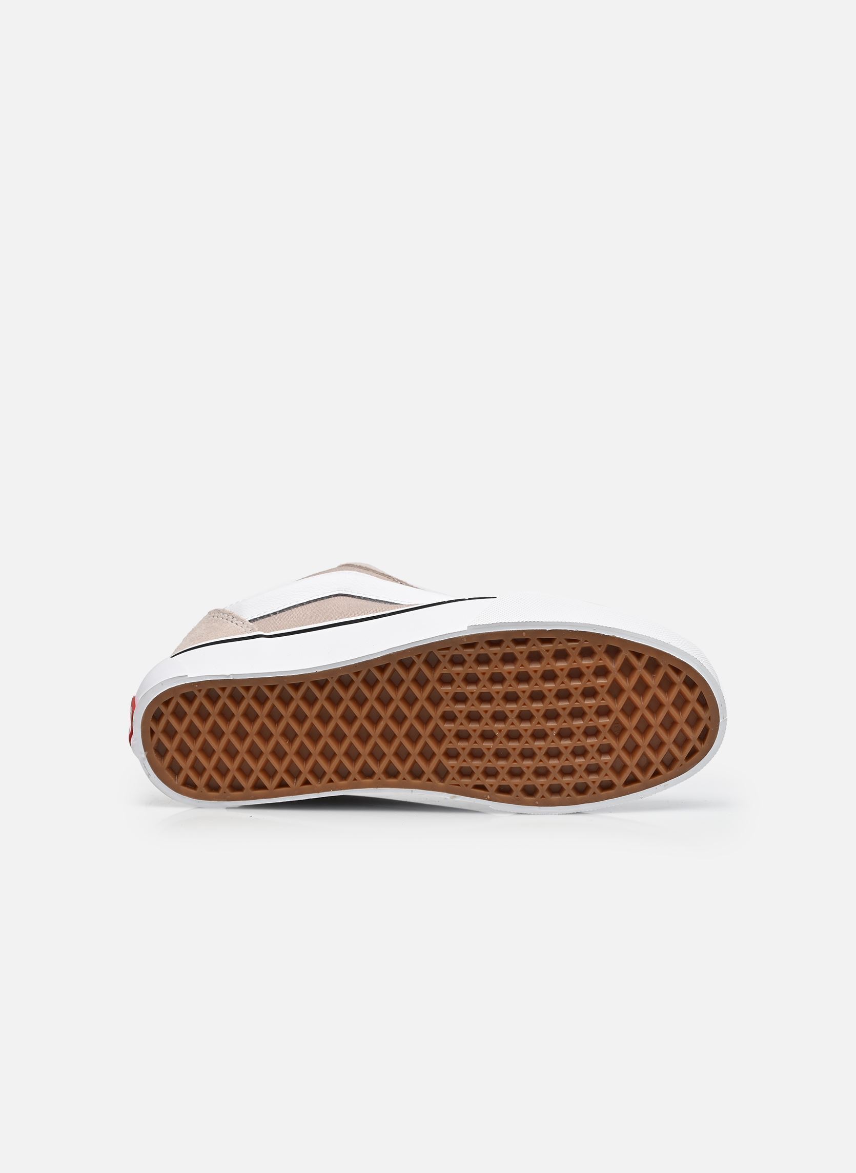 Leinen-Sneaker Knu Skool damen beige Vans Leinen-Sneaker Knu Skool damen beige MUSHROOM