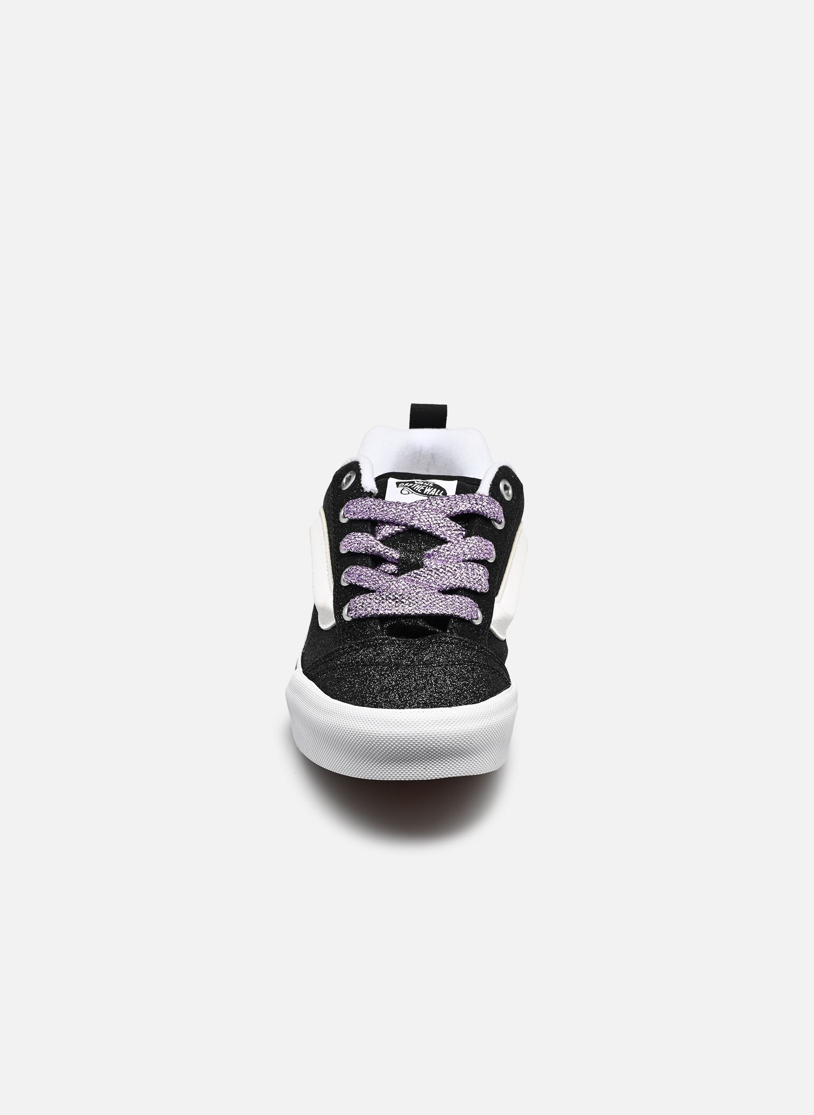 Niedrige Sneaker Knu Skool mädchen schwarz Vans Niedrige Sneaker Knu Skool mädchen schwarz BLACK/PURPLE