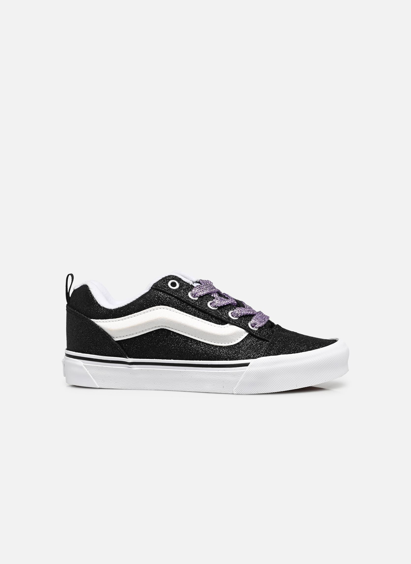 Niedrige Sneaker Knu Skool mädchen schwarz Vans Niedrige Sneaker Knu Skool mädchen schwarz BLACK/PURPLE