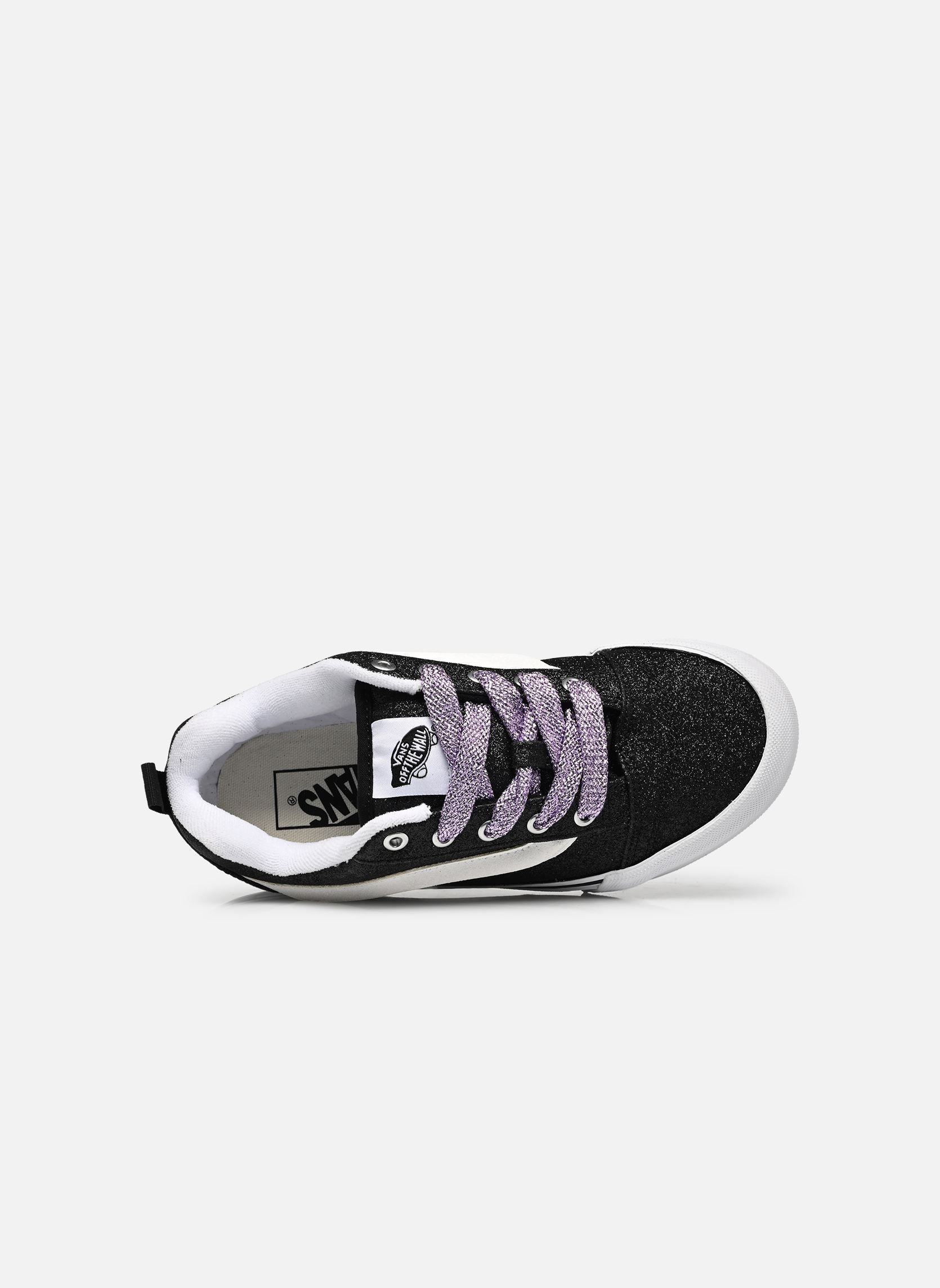 Niedrige Sneaker Knu Skool mädchen schwarz Vans Niedrige Sneaker Knu Skool mädchen schwarz BLACK/PURPLE