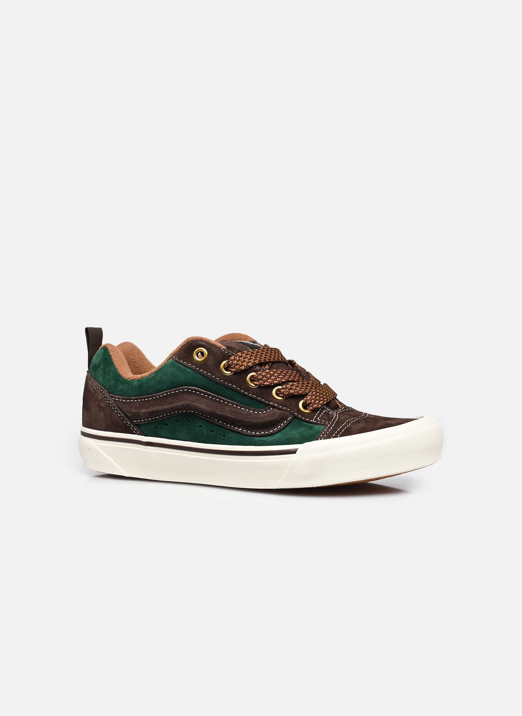 Niedrige Sneaker Knu Skool JN jungen braun Vans Niedrige Sneaker Knu Skool JN jungen braun SUEDE BROWN/GREEN