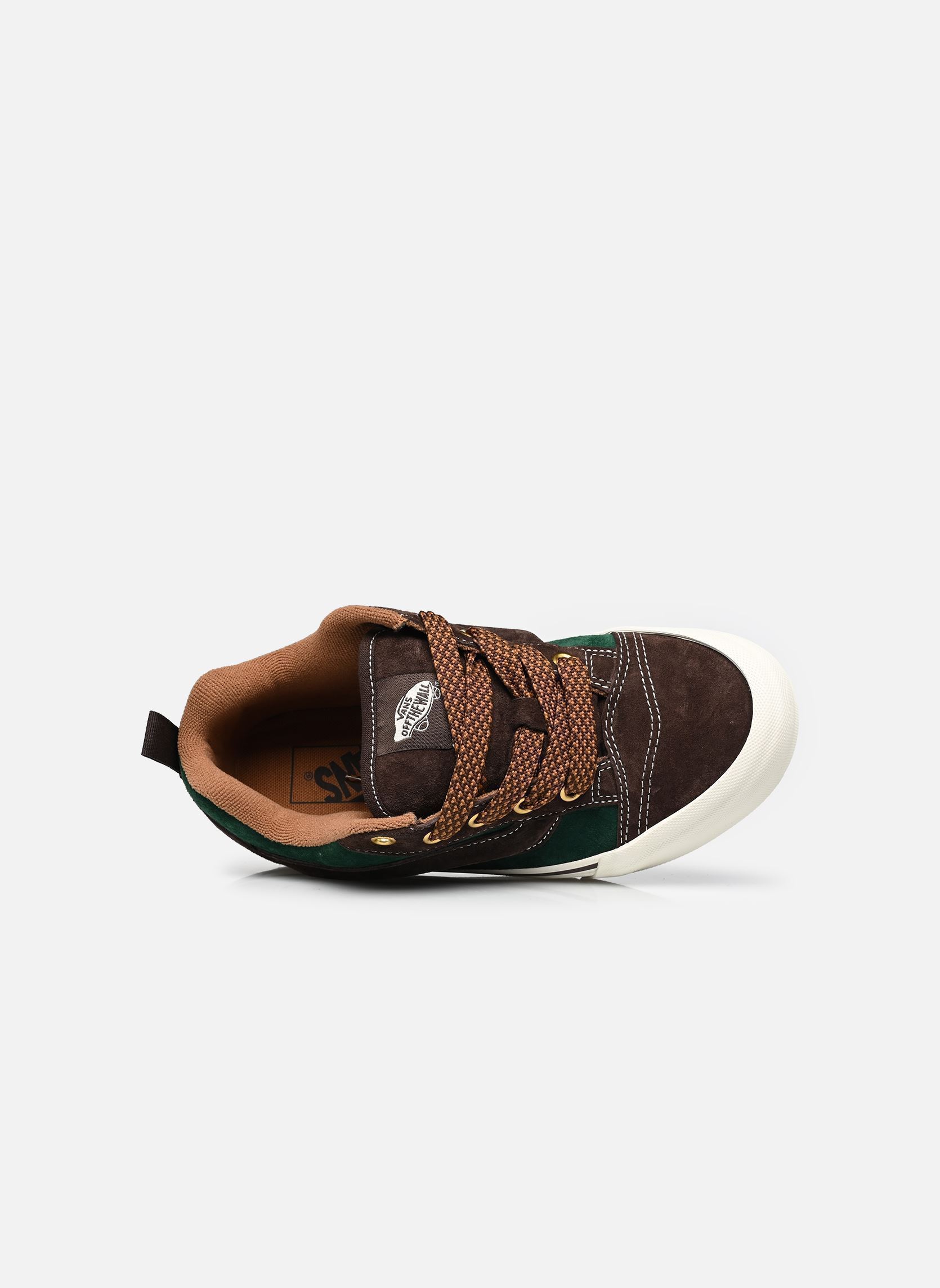 Niedrige Sneaker Knu Skool JN jungen braun Vans Niedrige Sneaker Knu Skool JN jungen braun SUEDE BROWN/GREEN