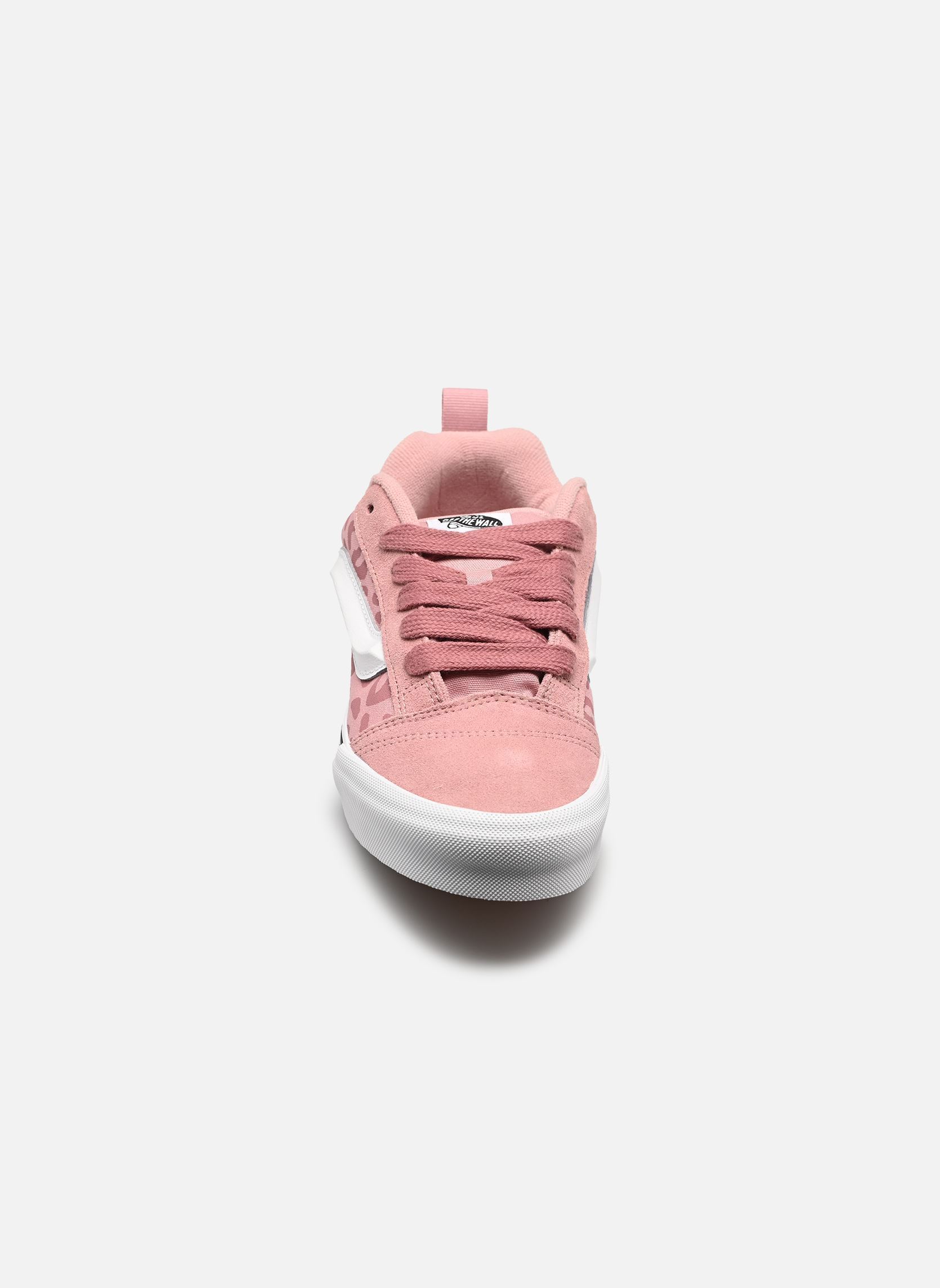 Baskets basses Knu Skool JN fille rose Vans Baskets basses Knu Skool JN fille rose FPR - LEOPARD MISTY MAUVE