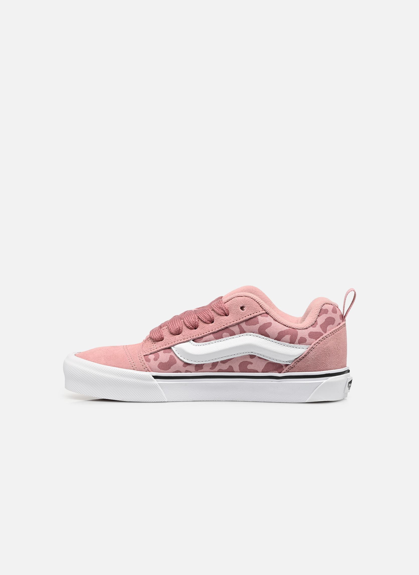 Baskets basses Knu Skool JN fille rose Vans Baskets basses Knu Skool JN fille rose FPR - LEOPARD MISTY MAUVE