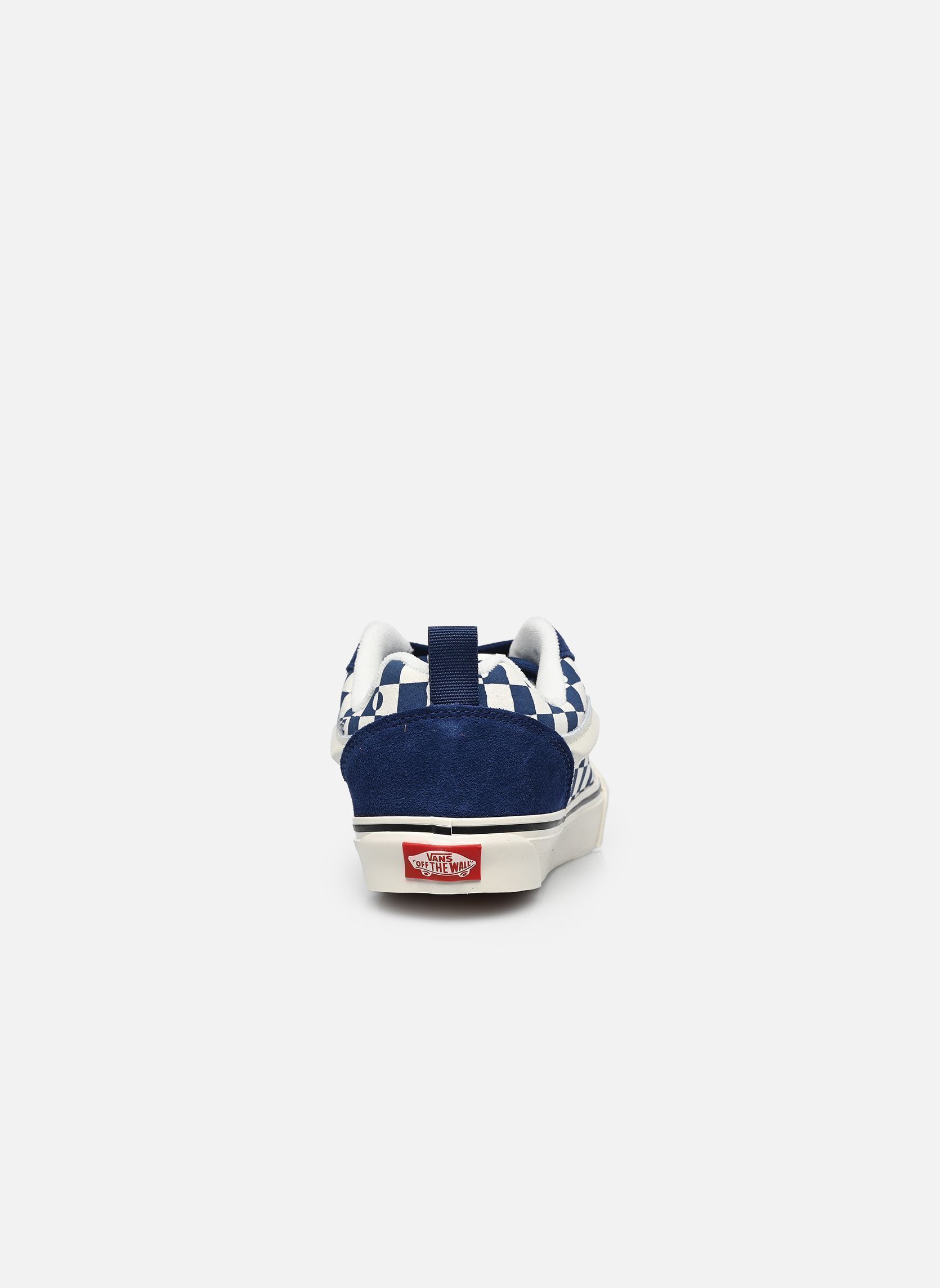 Baskets basses Knu Skool JN garçon bleu Vans Baskets basses Knu Skool JN garçon bleu IND - GEO CHECK INDIGO