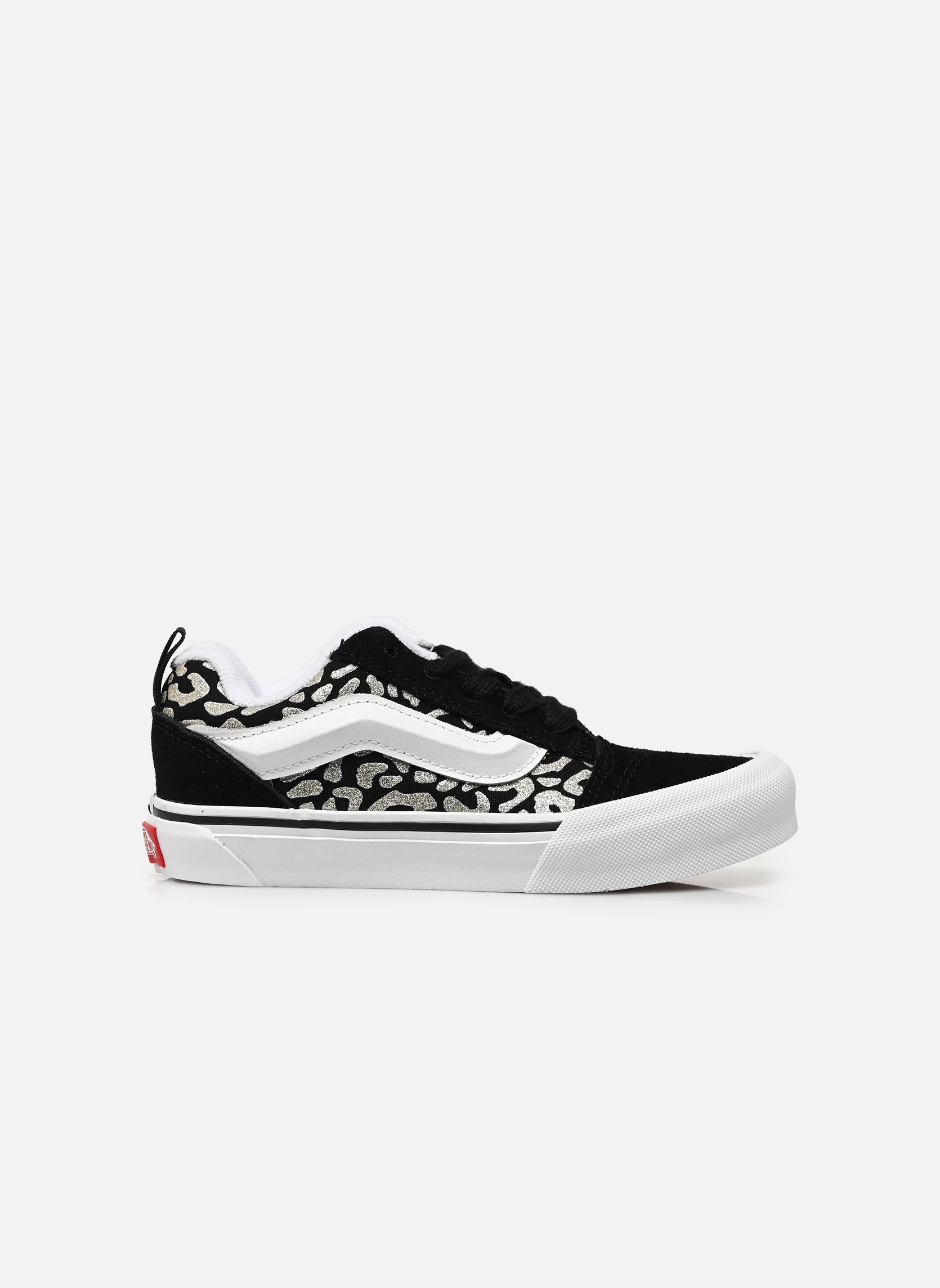 Baskets basses Knu Skool UY fille noir Vans Baskets basses Knu Skool UY fille noir BM8 - LEOPARD GLITTER BLACK
