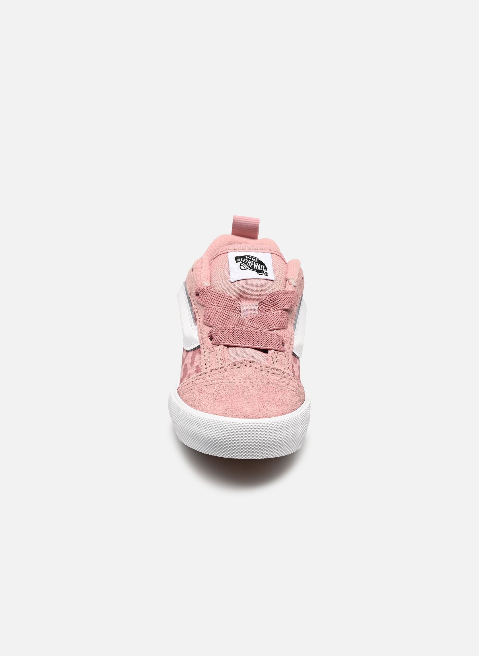 Niedrige Sneaker Knu Skool Elastic Lace mädchen rosa Vans Niedrige Sneaker Knu Skool Elastic Lace mädchen rosa FPR - LEOPARD MISTY MAUVE