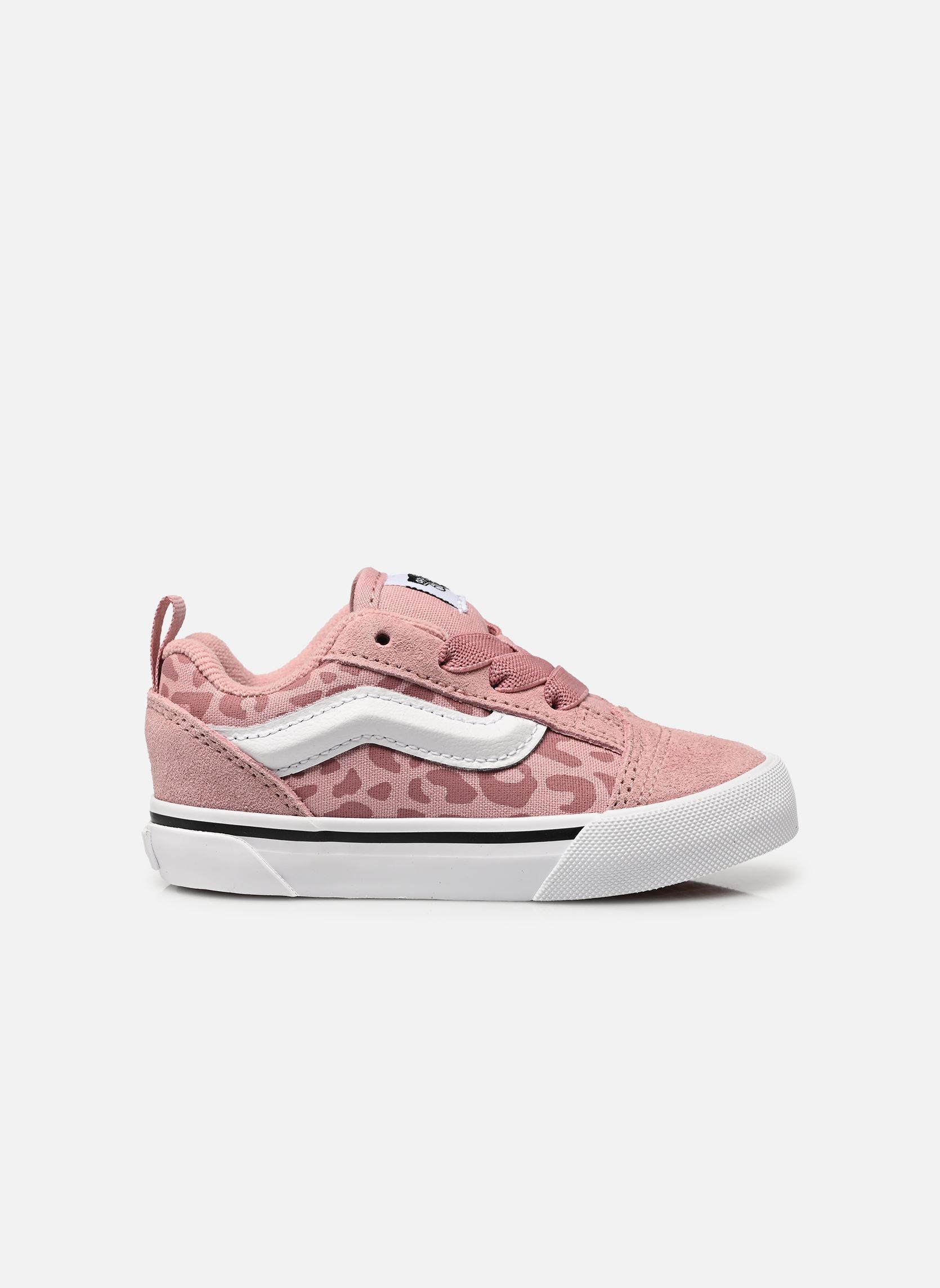 Niedrige Sneaker Knu Skool Elastic Lace mädchen rosa Vans Niedrige Sneaker Knu Skool Elastic Lace mädchen rosa FPR - LEOPARD MISTY MAUVE