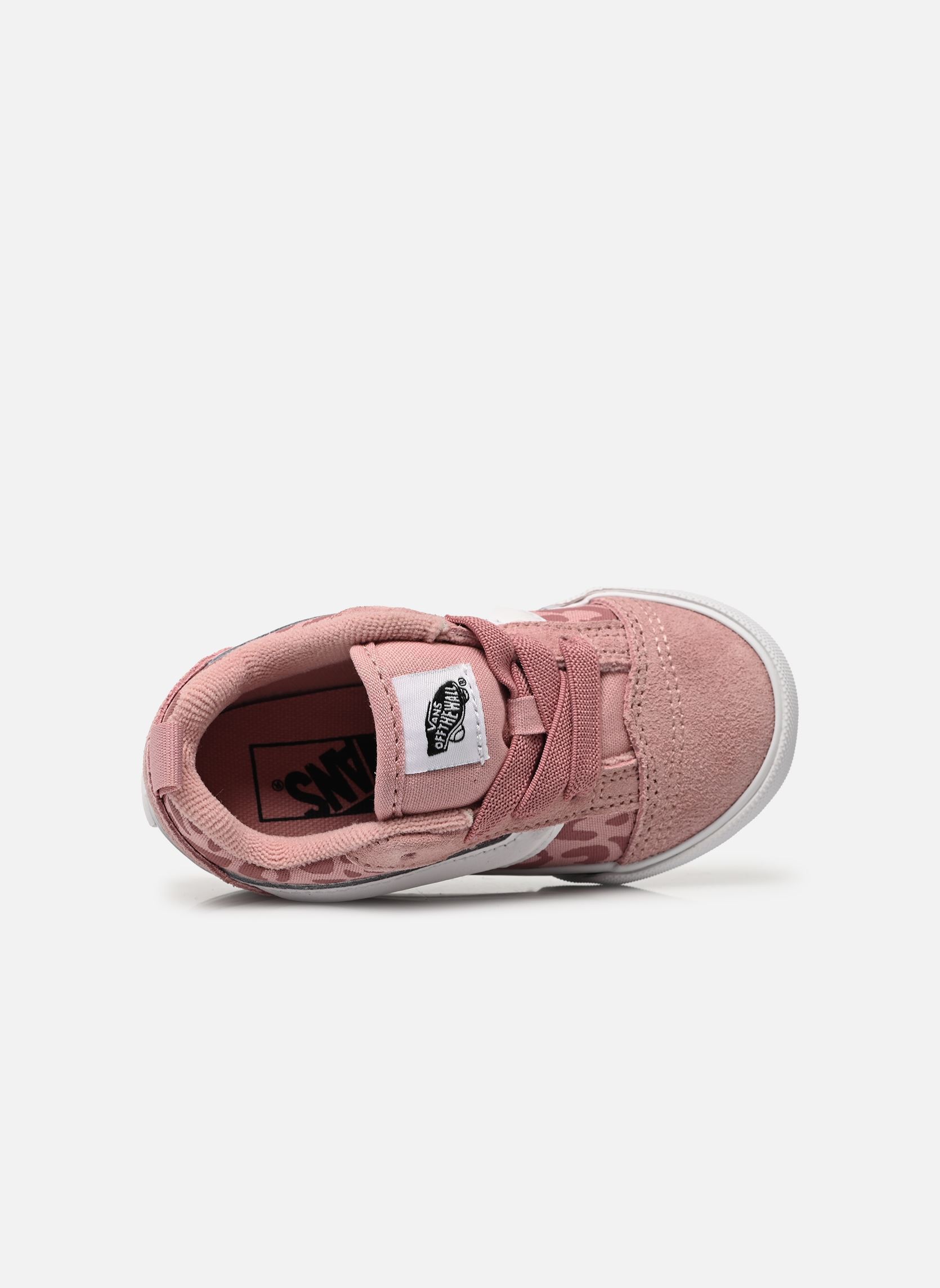 Niedrige Sneaker Knu Skool Elastic Lace mädchen rosa Vans Niedrige Sneaker Knu Skool Elastic Lace mädchen rosa FPR - LEOPARD MISTY MAUVE