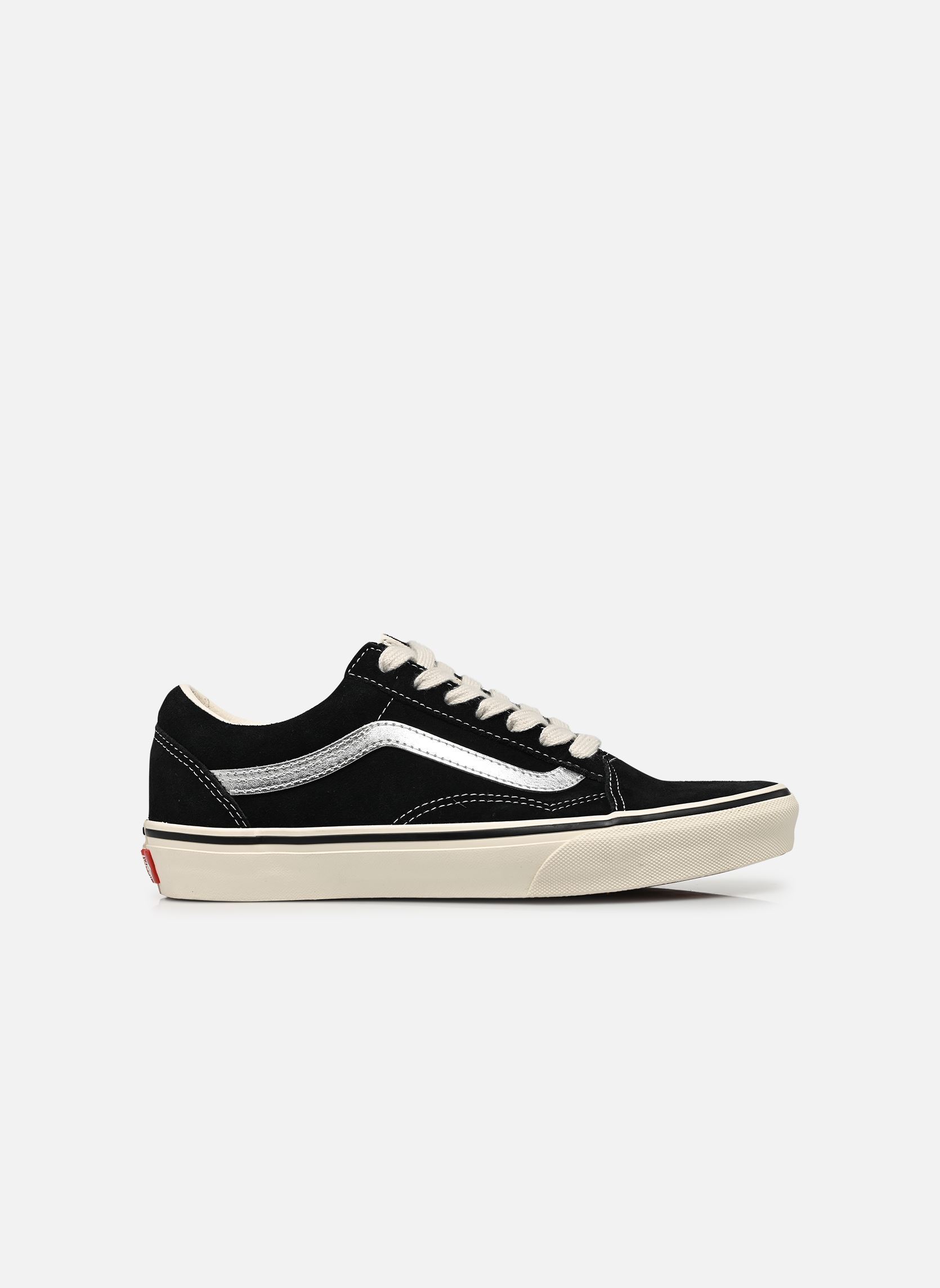Baskets toile Old Skool femme noir Vans Baskets toile Old Skool femme noir BLACK/SILVER