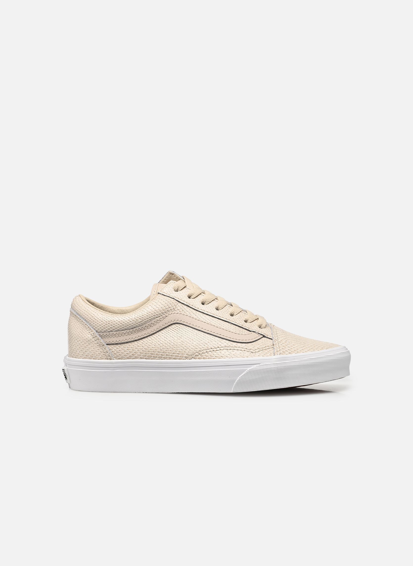 Baskets toile Old Skool femme beige Vans Baskets toile Old Skool femme beige OATMEAL
