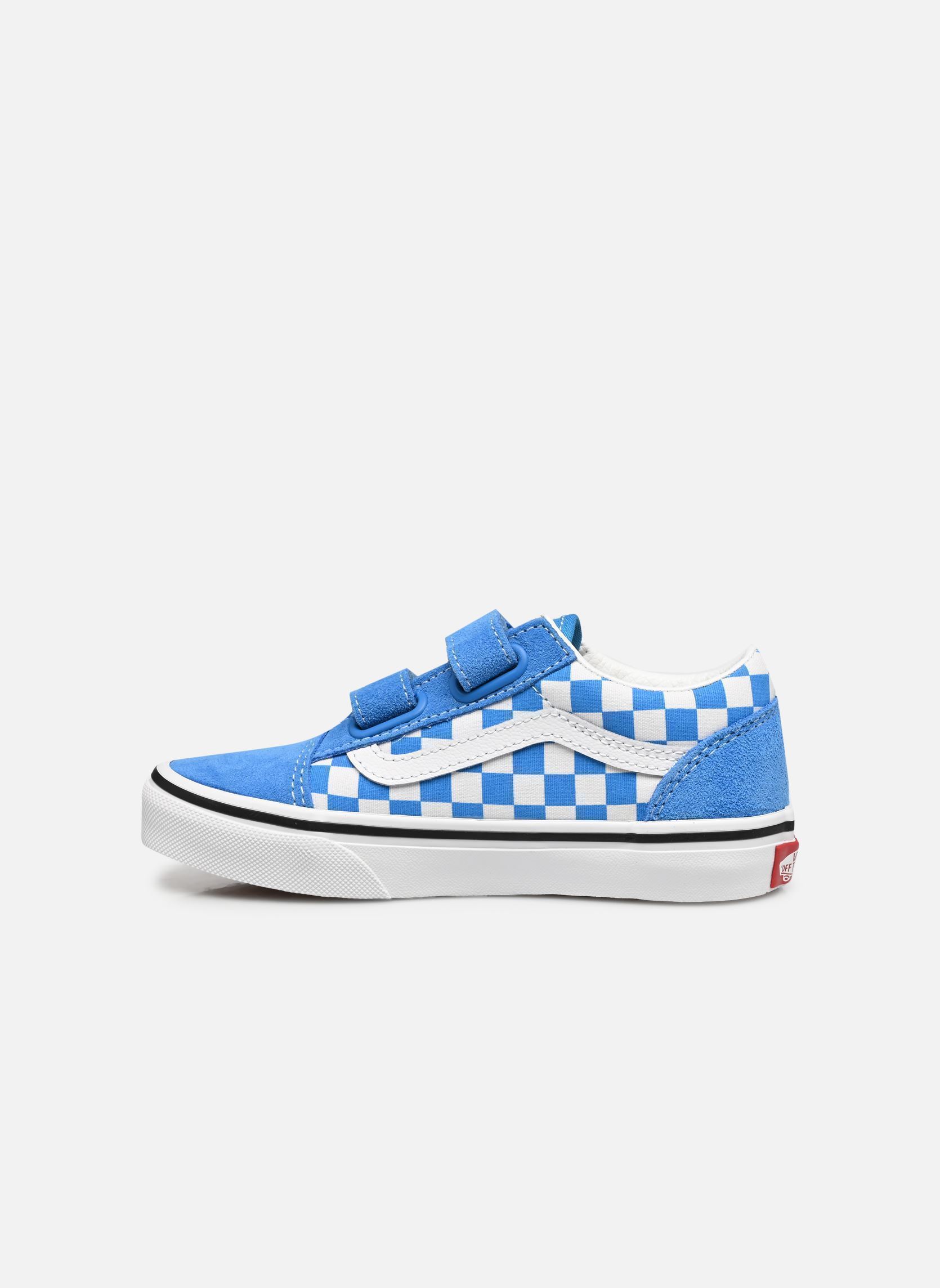 Baskets basses Old Skool V UY garçon bleu Vans Baskets basses Old Skool V UY garçon bleu FNM - COLOR THEORY CHECKERBOAR