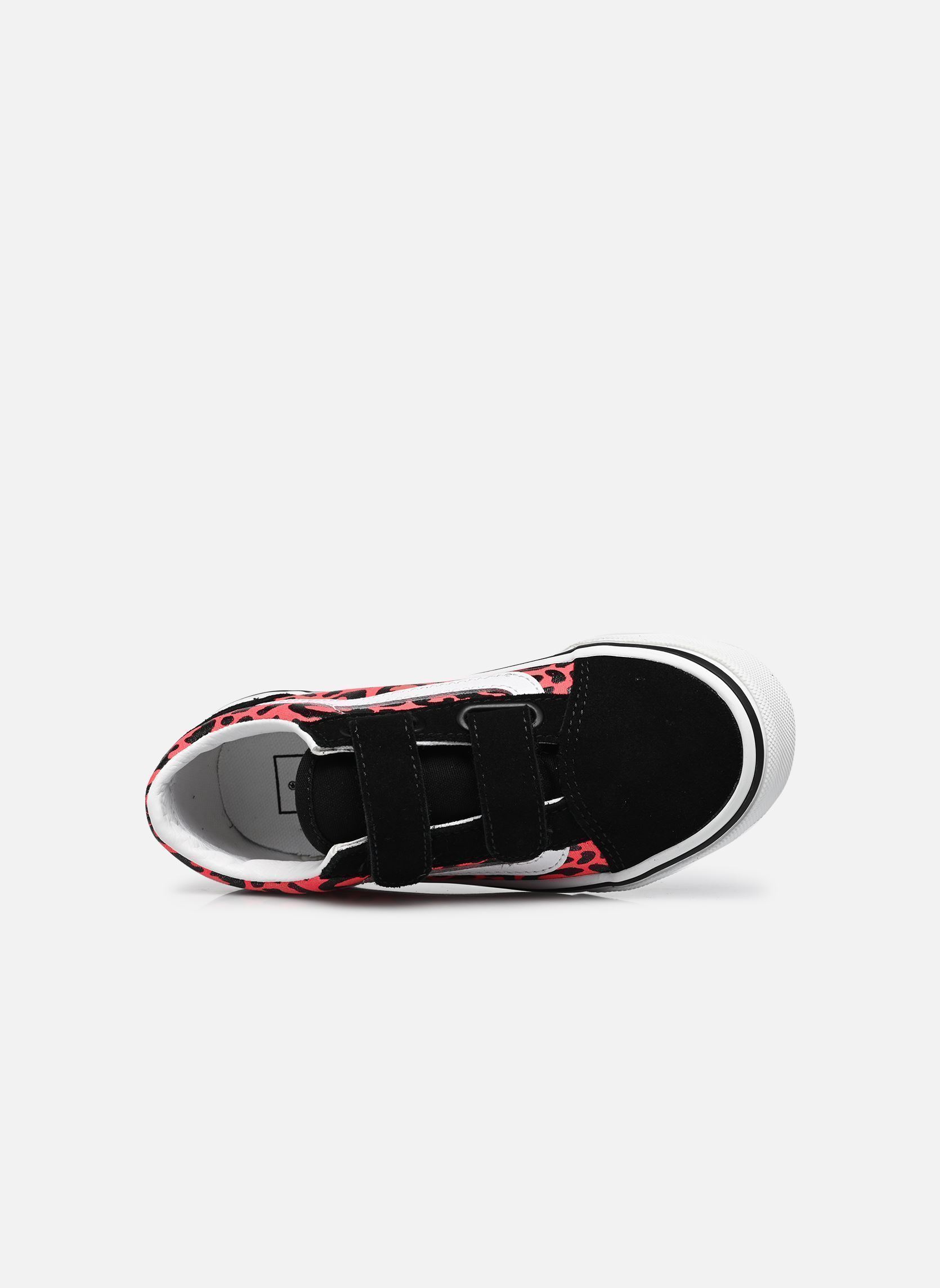 Baskets basses Old Skool V UY fille rose Vans Baskets basses Old Skool V UY fille rose FOC - GLITTER LEOPARD DIVA PIN